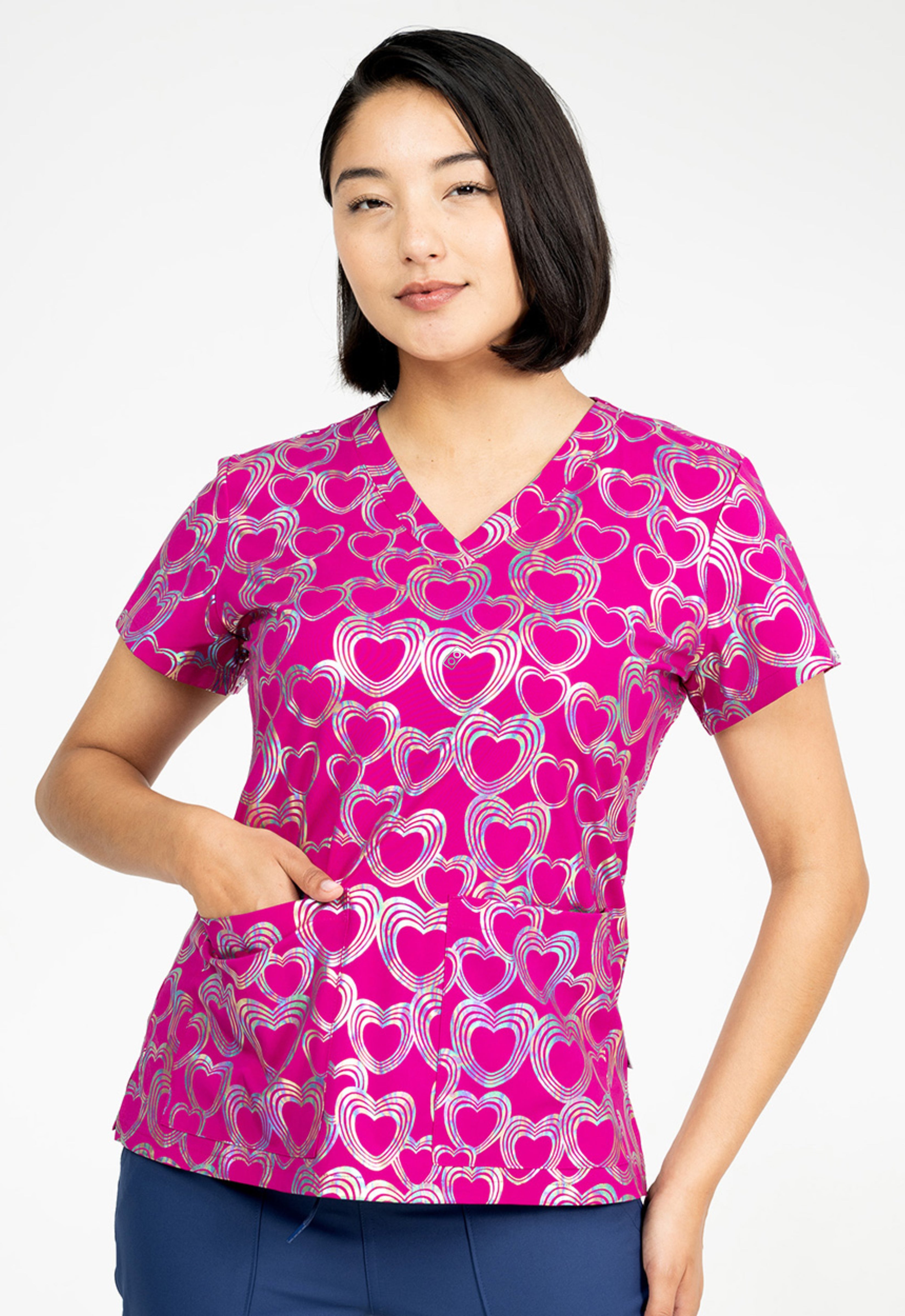 Polera Clínica Mujer Zavaté 1054 LVGL