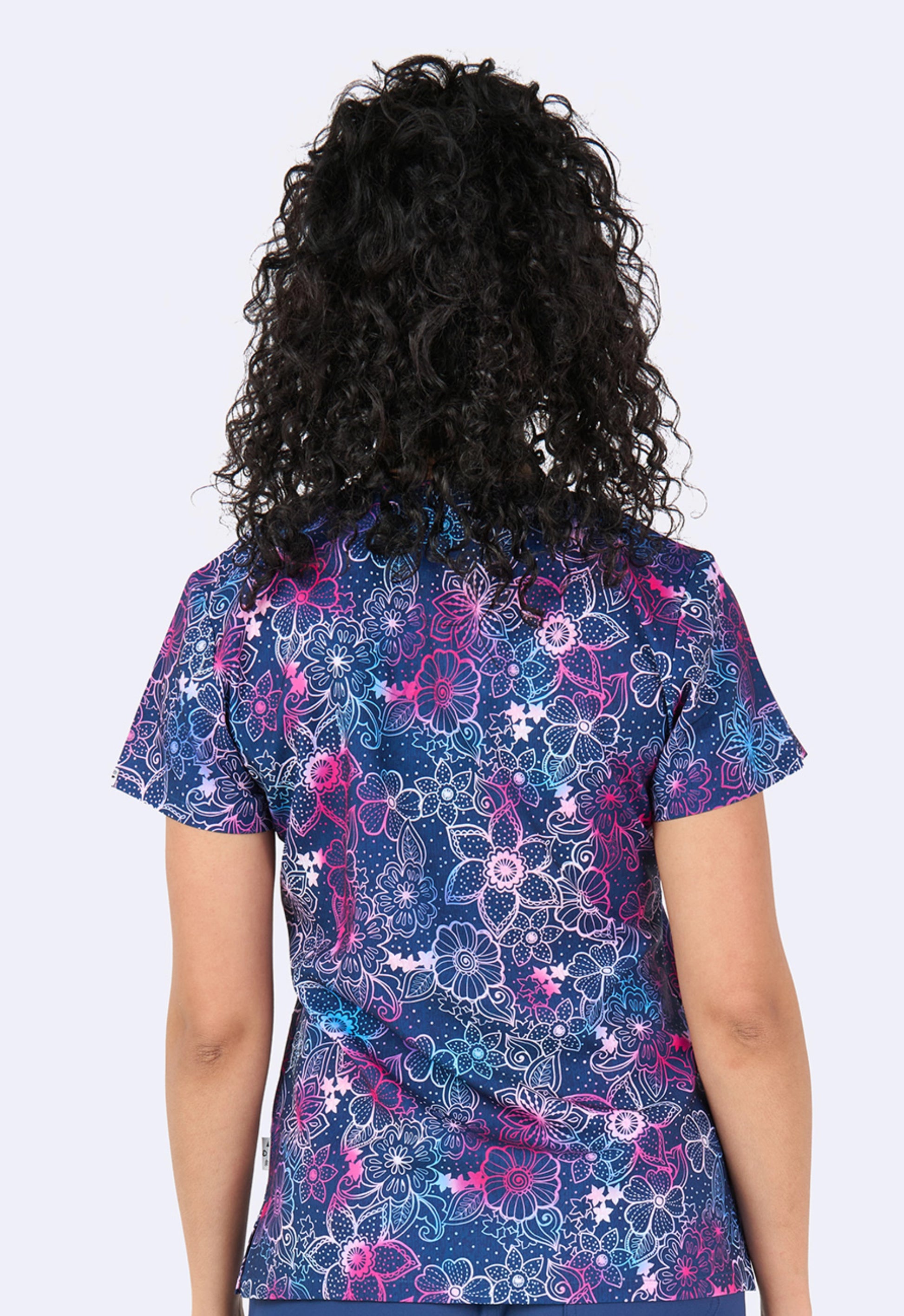 Polera Clínica Estampada Mujer 1054 FRBU