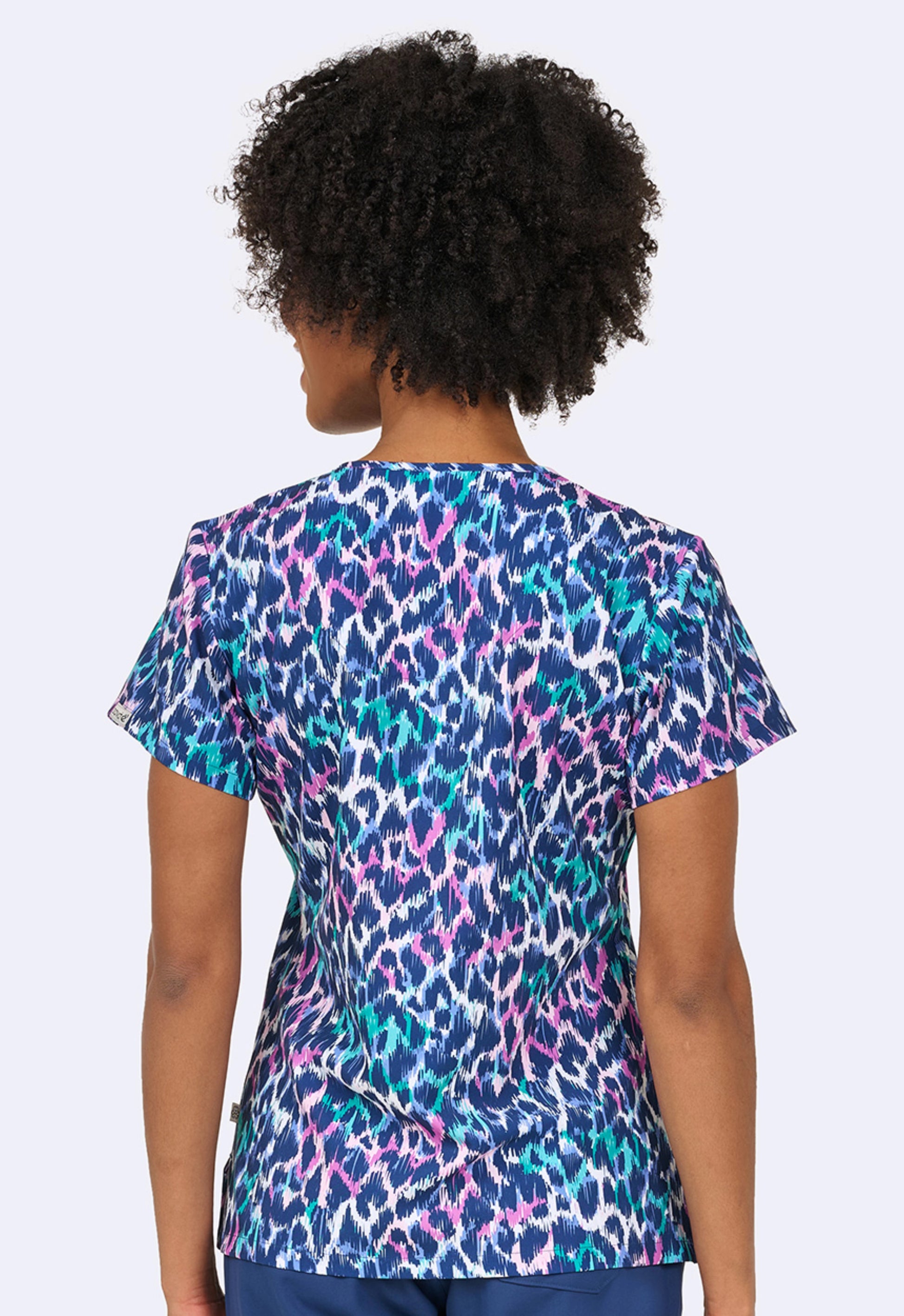 Polera Clínica Estampada Mujer 1054 LPWD