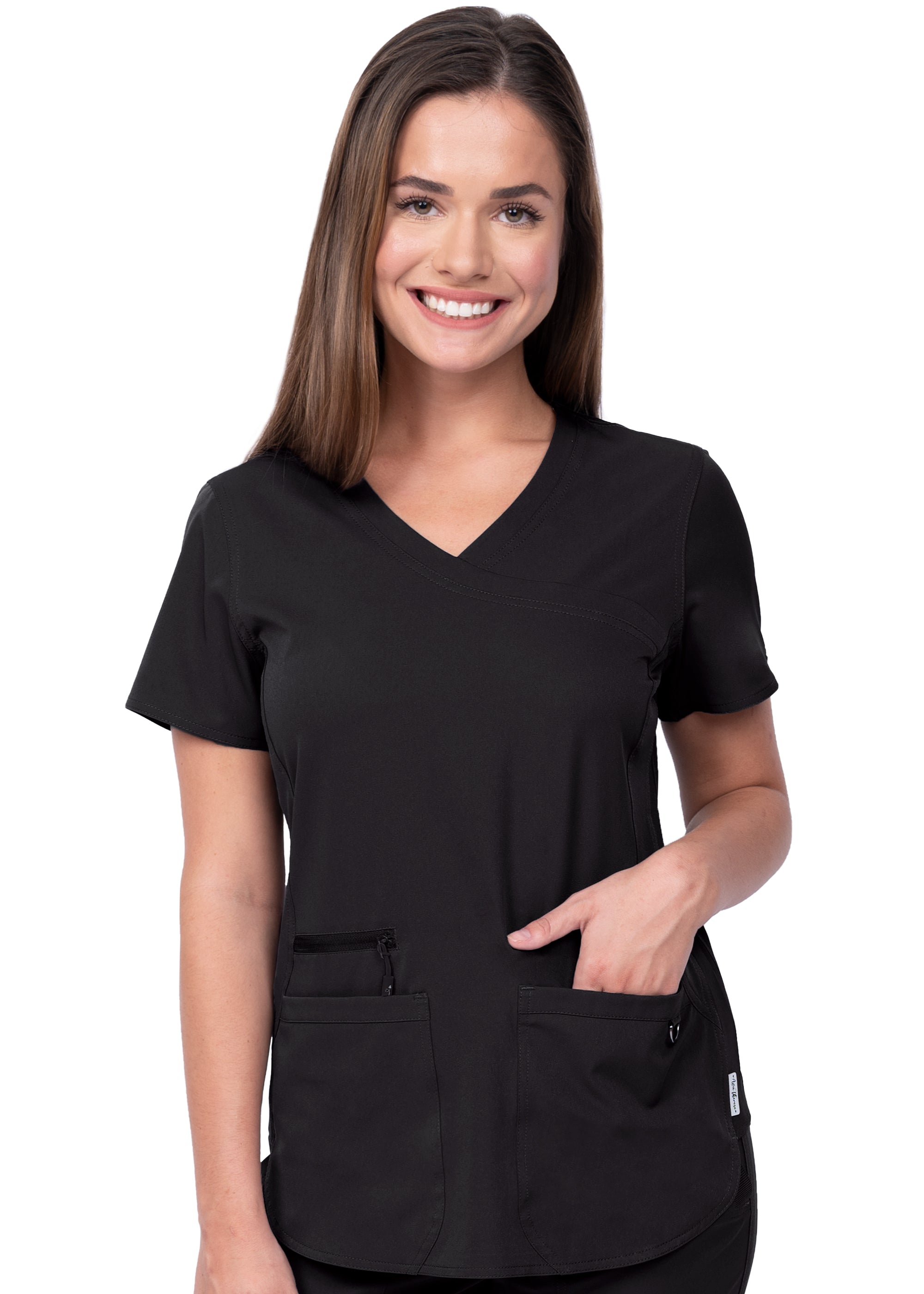 Polera Clínica Mujer Ava Therese 1057 Negro