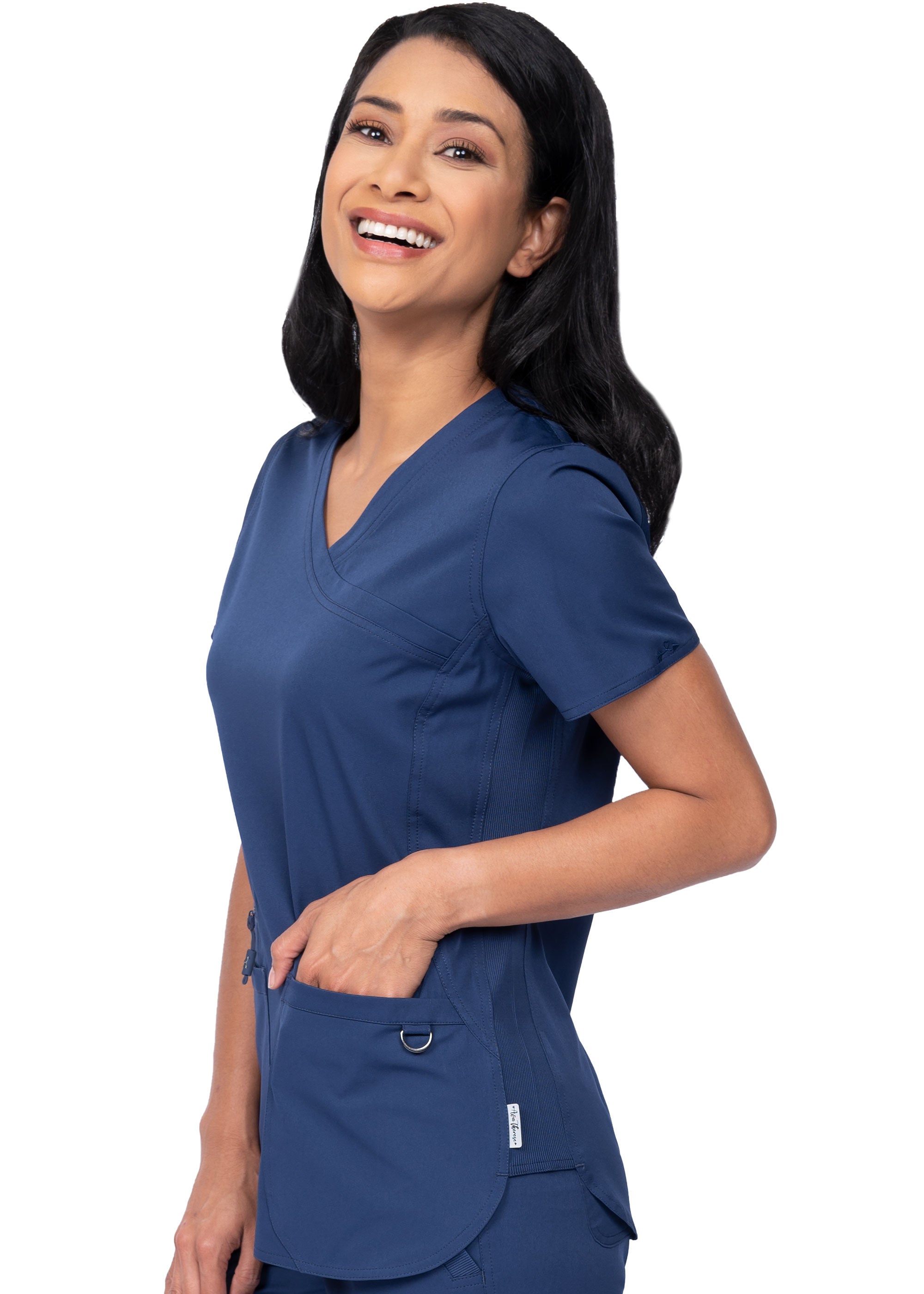 Polera Clínica Mujer Ava Therese 1057 Azul Marino