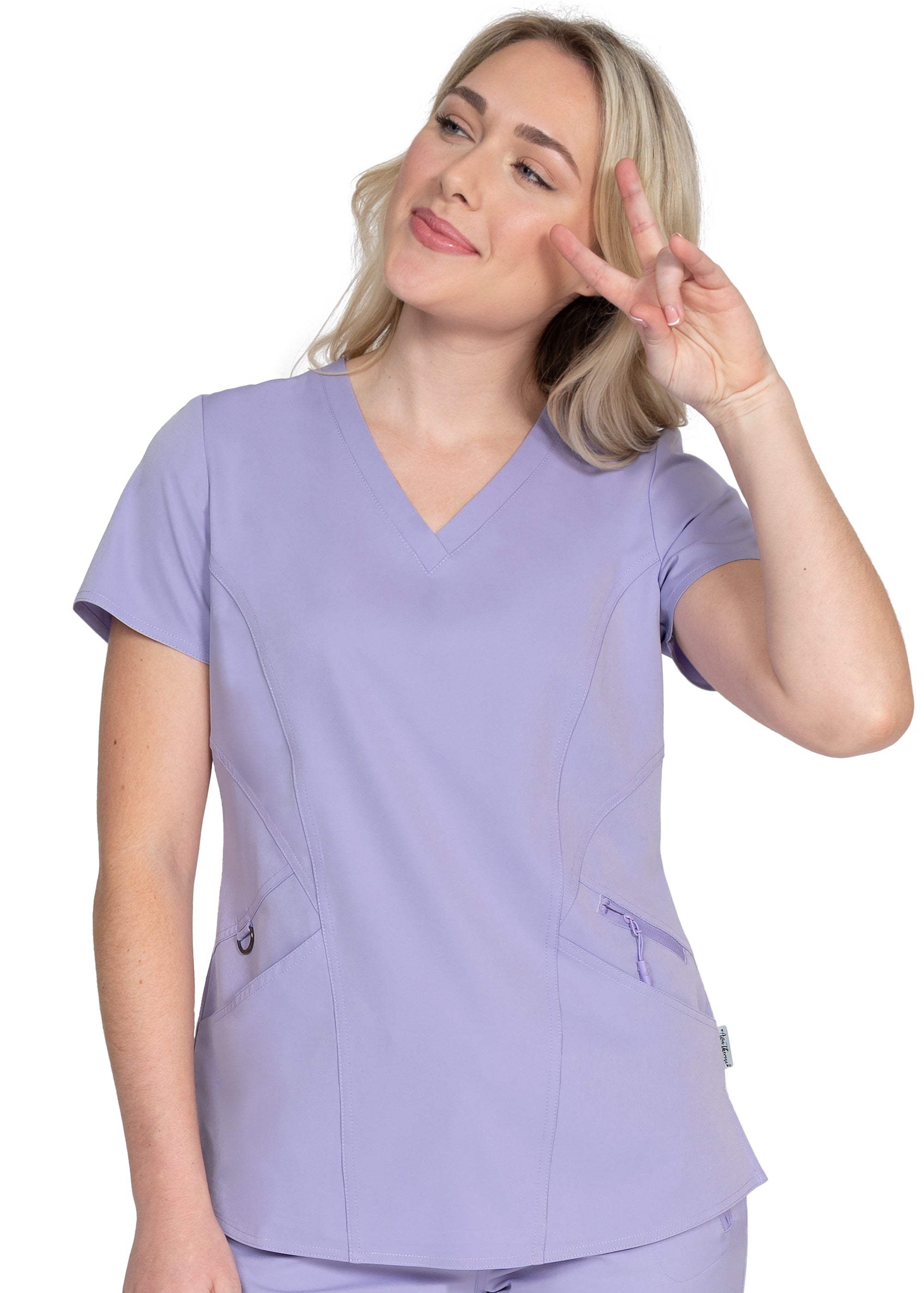 Polera Clínica Mujer Ava Therese 1084 Lavanda