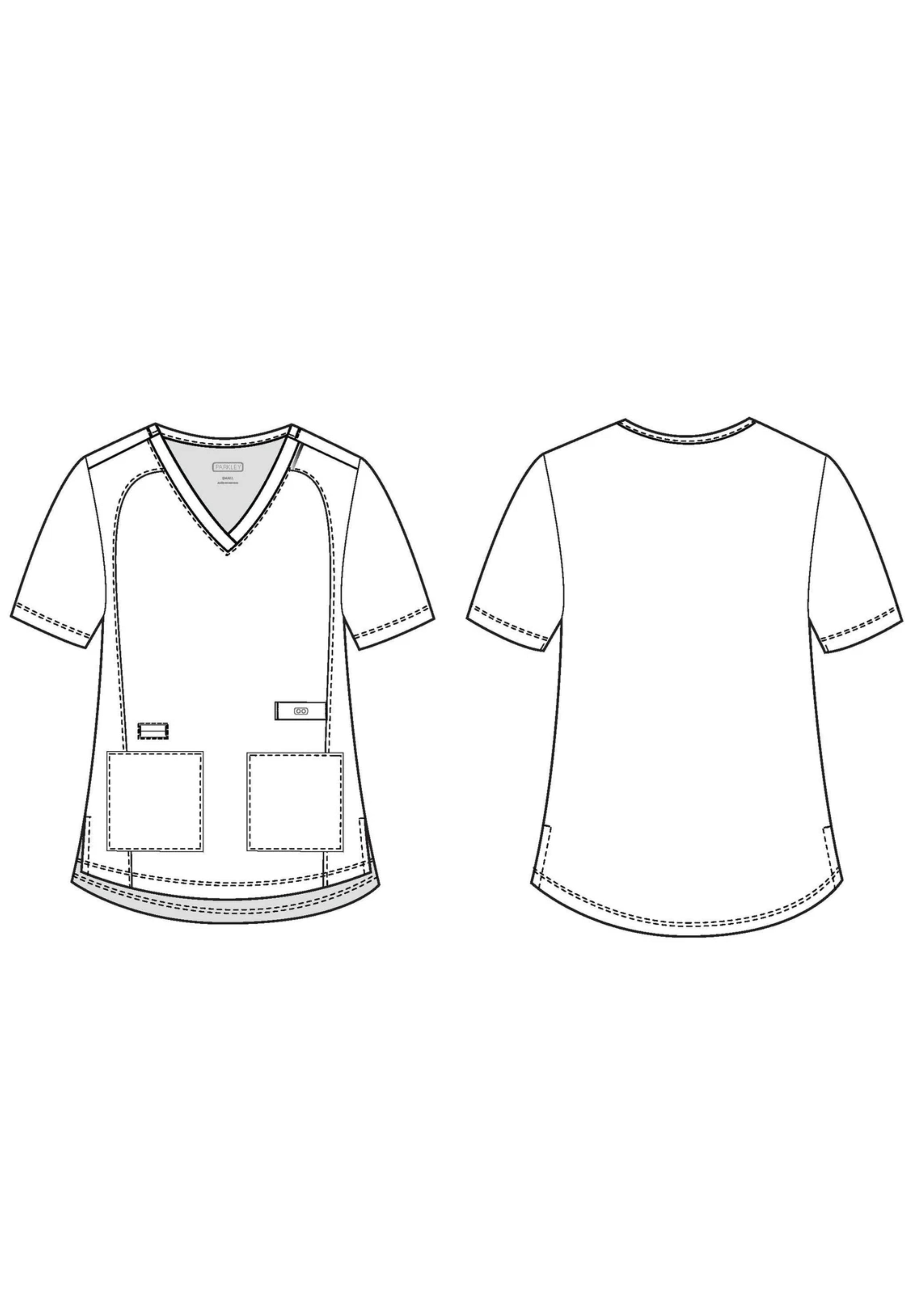 Polera Clínica Mujer Astro 1103