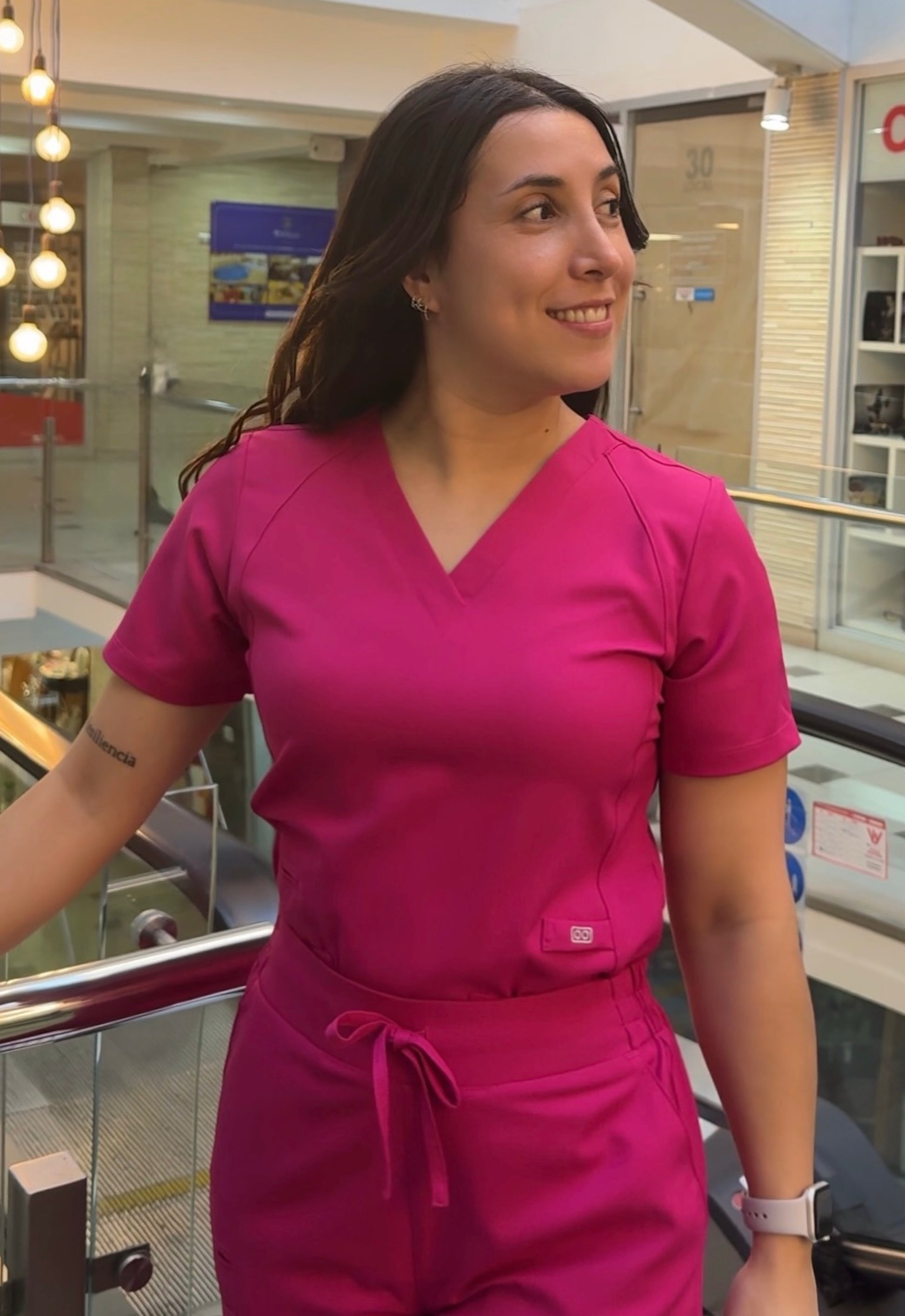 Polera Clínica Mujer Astro 1103