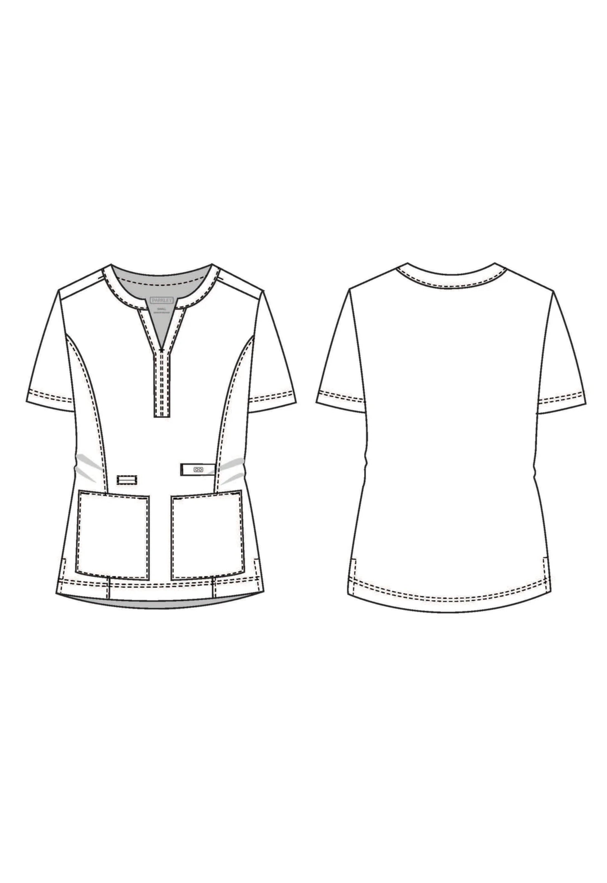 Polera Clínica Mujer Astro 1133