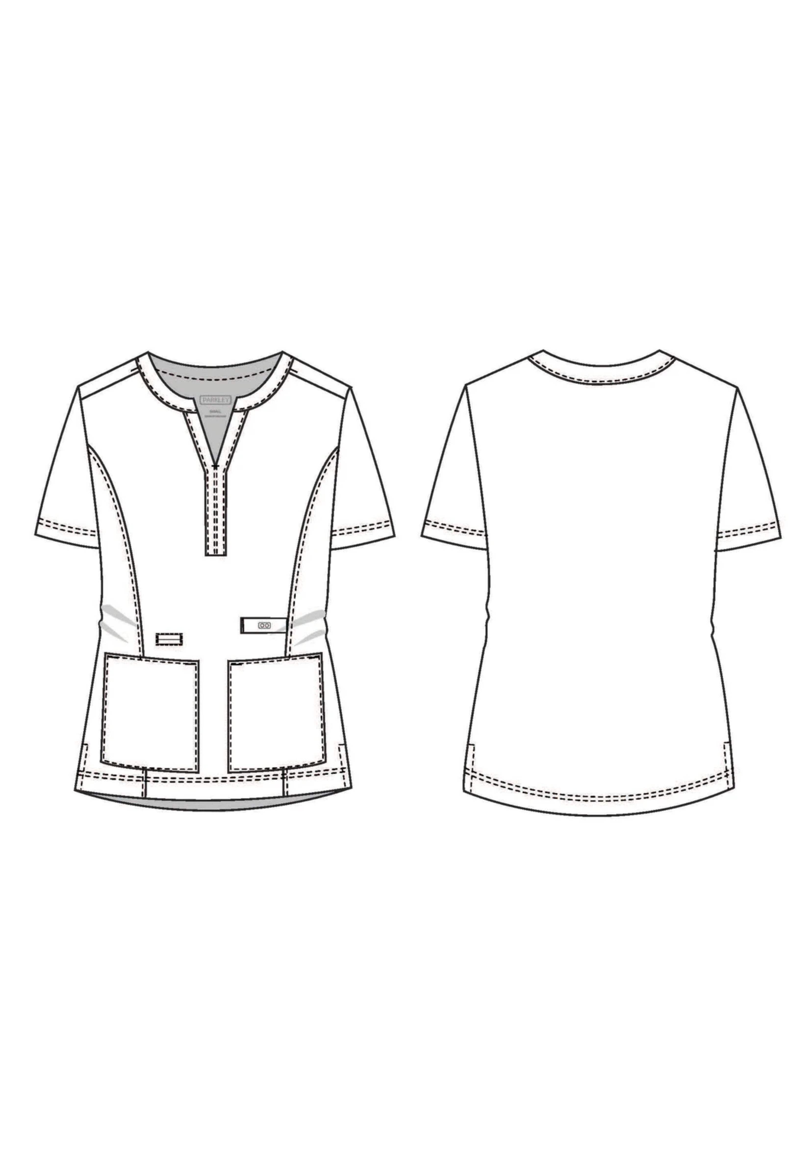 Polera Clínica Mujer Astro 1133