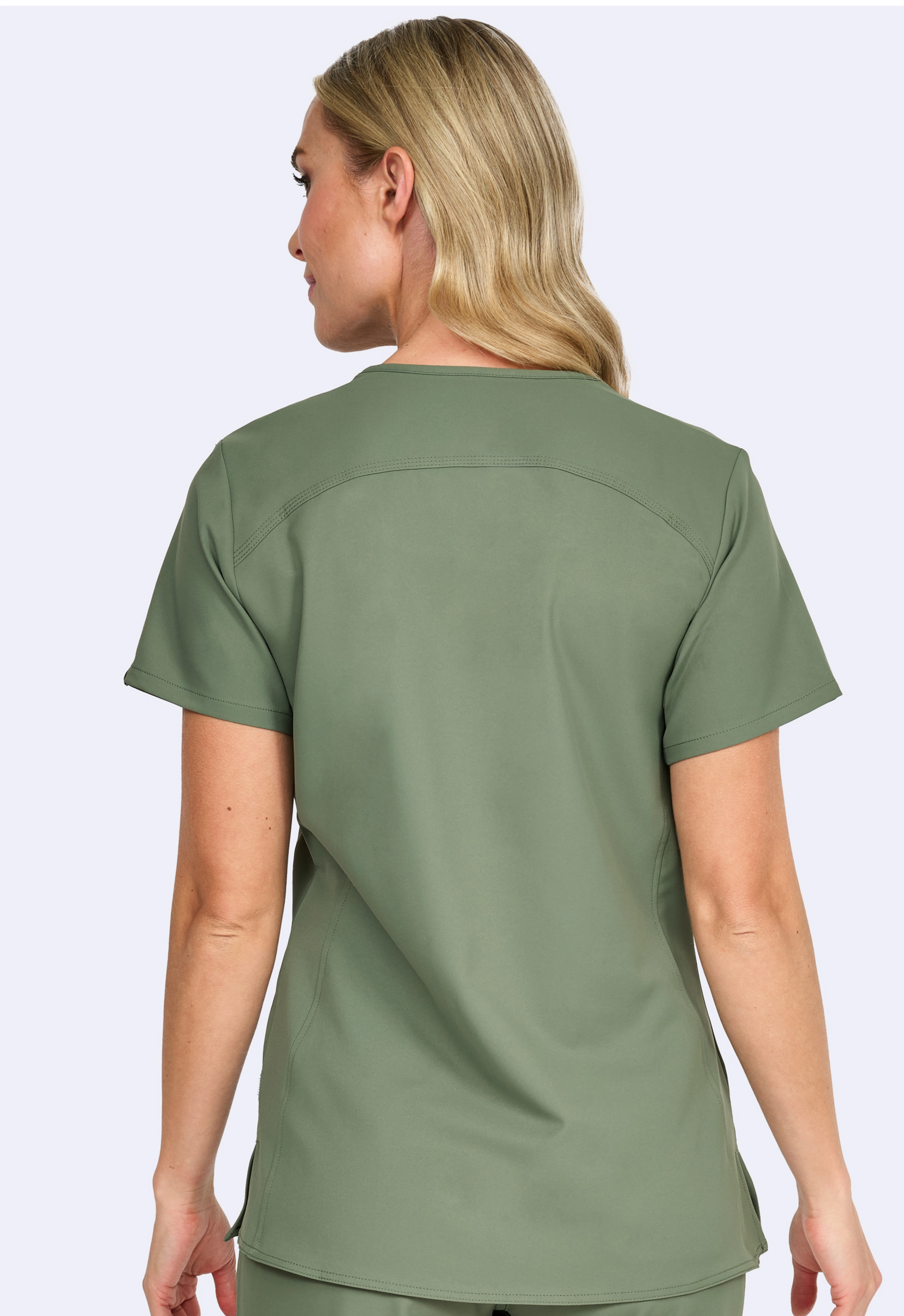 Polera Clínica Mujer Studio 1165 Olivo
