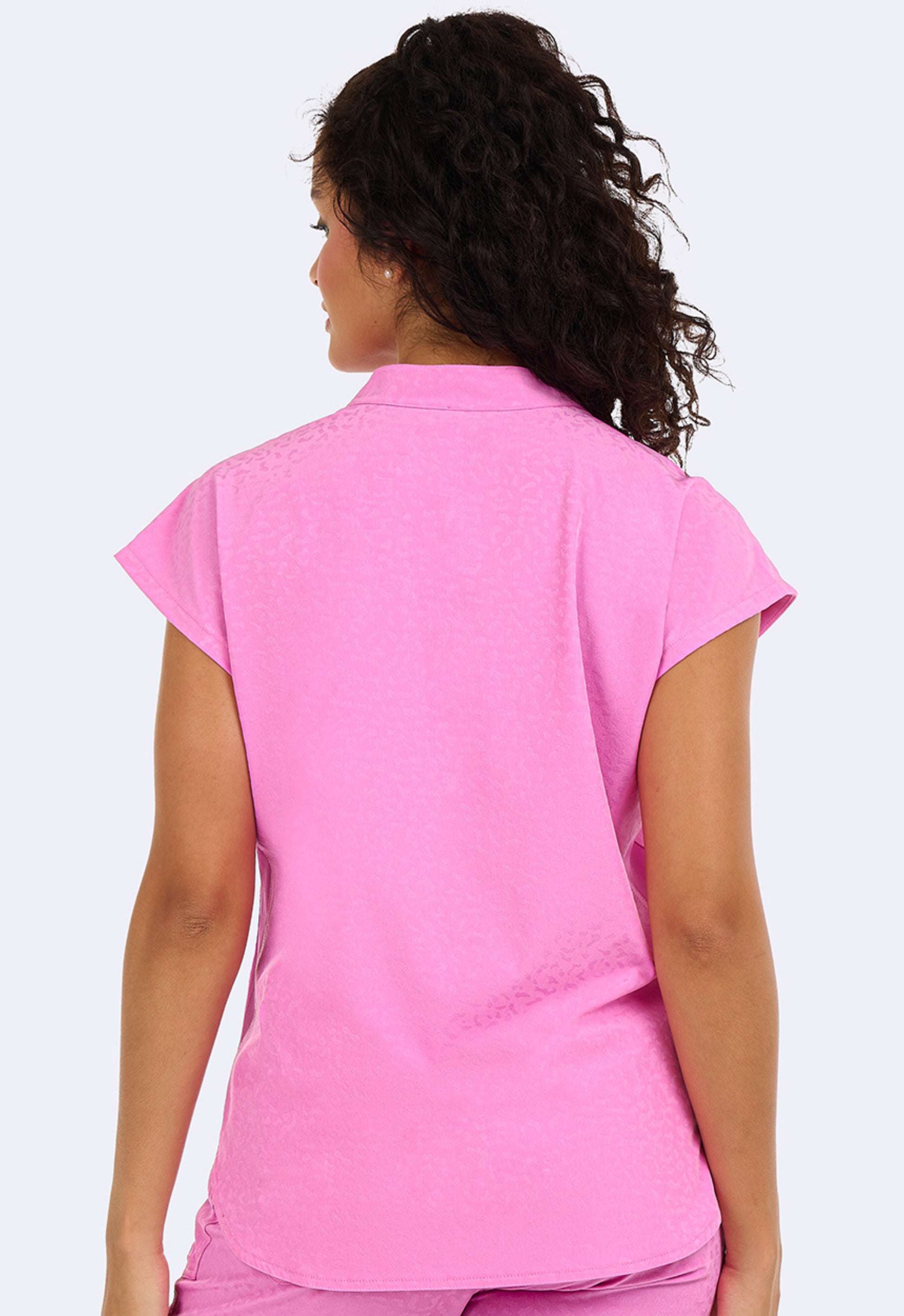 Polera Clínica Mujer 1176 Jacquard