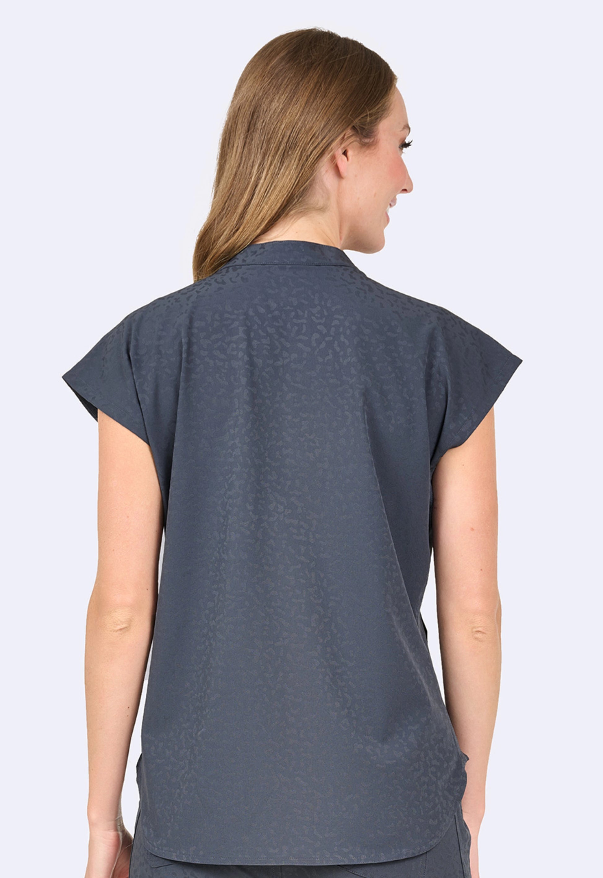 Polera Clínica Mujer 1176 Jacquard