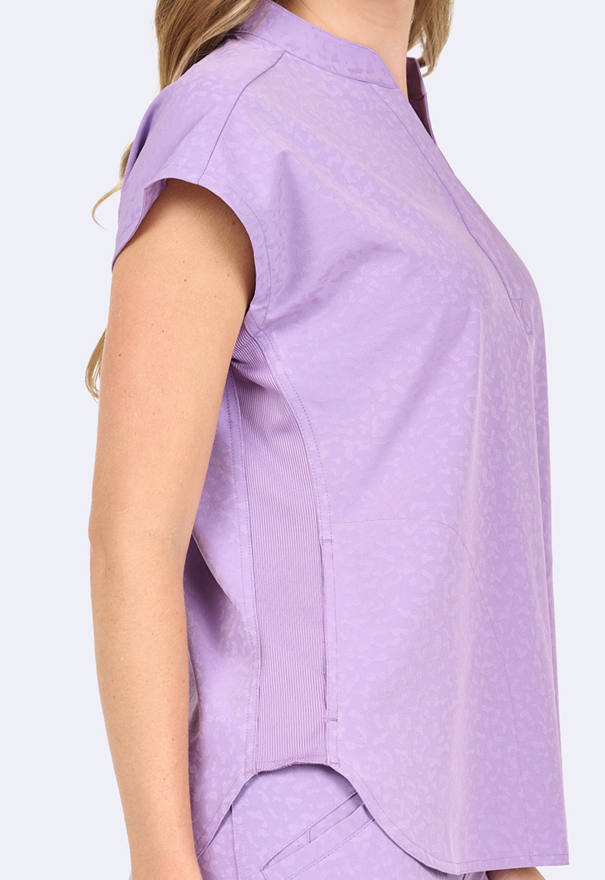 Polera Clínica Mujer 1176 Jacquard