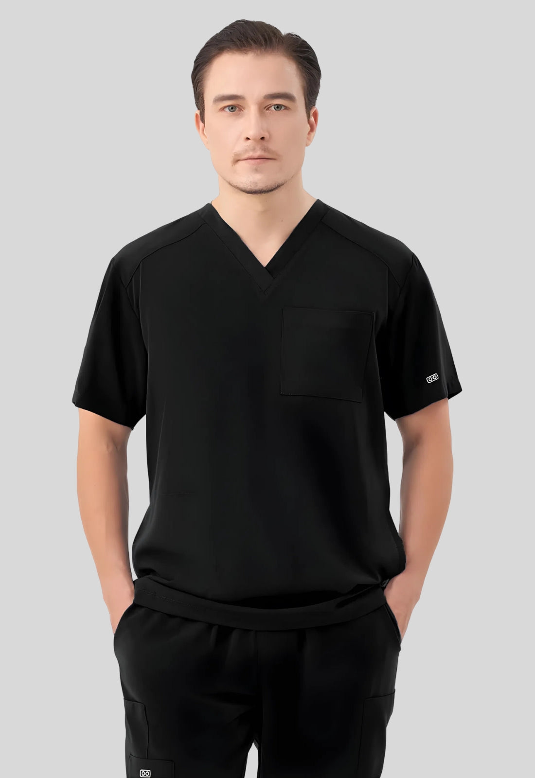 Polera Clínica Hombre Quantum 1538