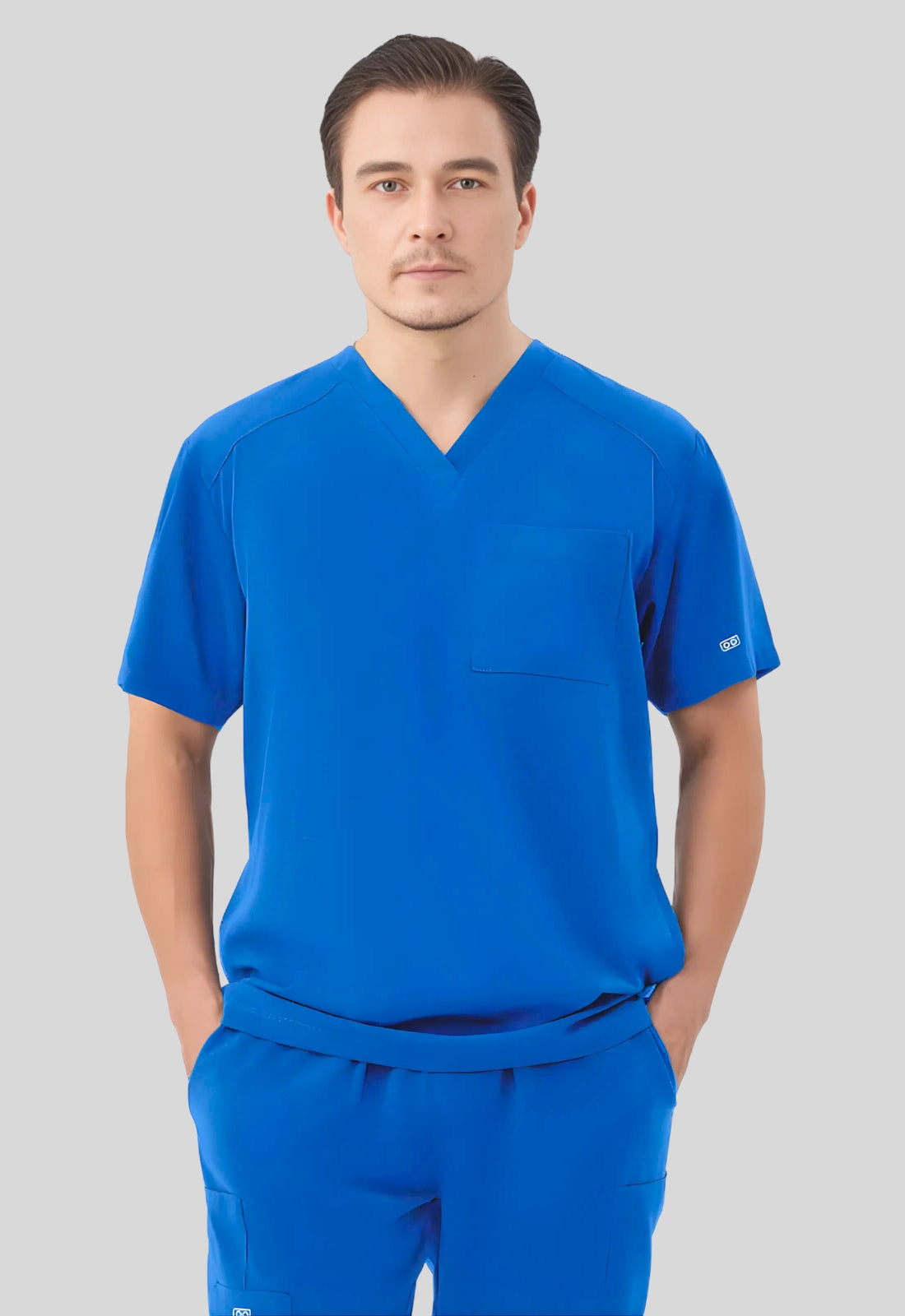 Polera Clínica Hombre Quantum 1538