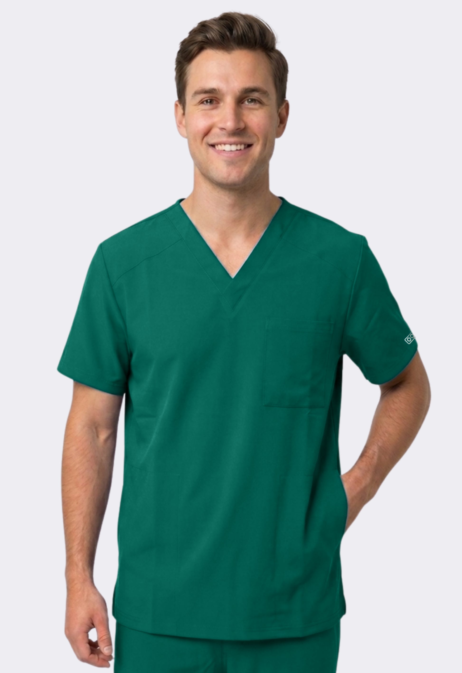 Polera Clínica Hombre Quantum 1538