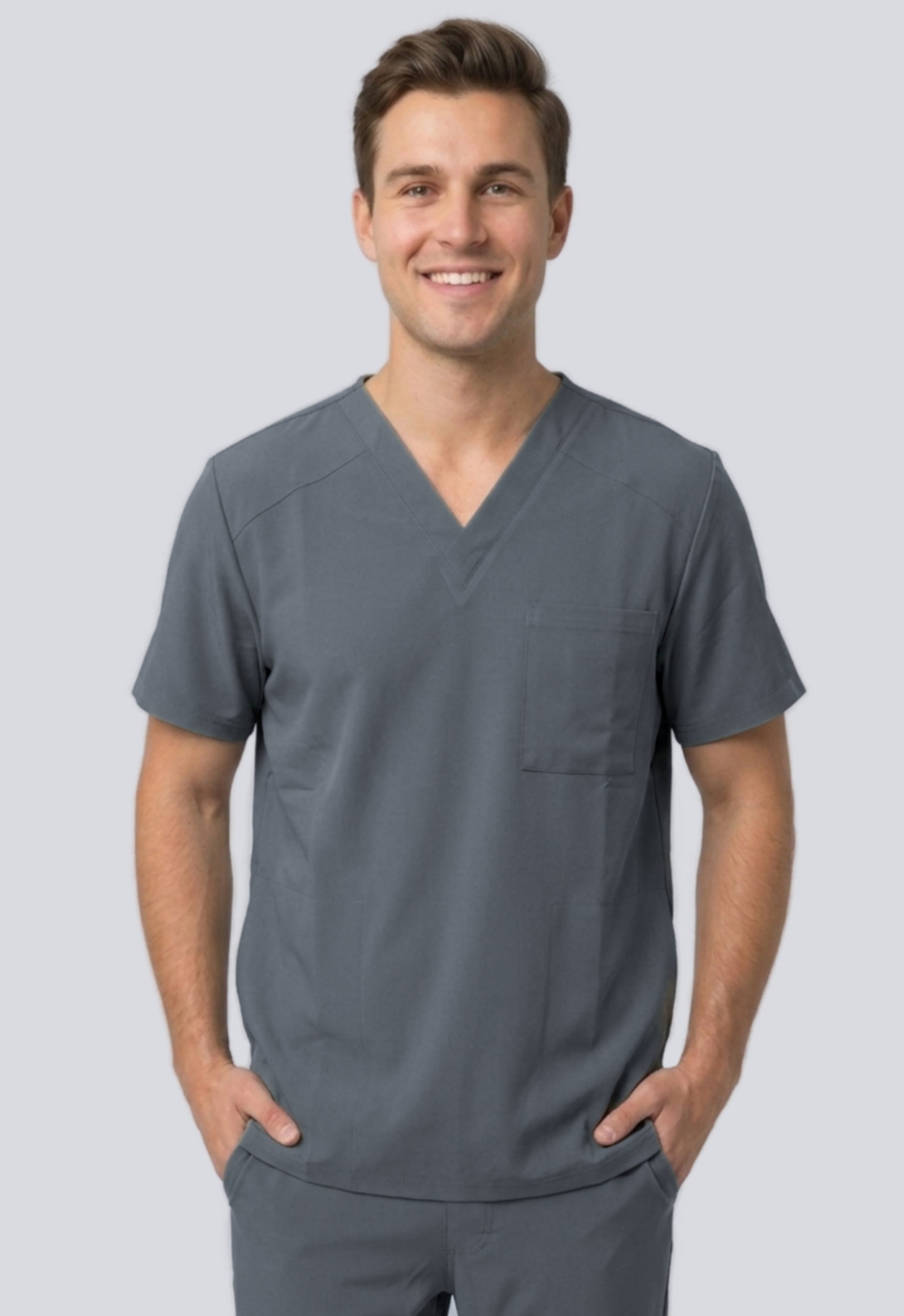 Polera Clínica Hombre Quantum 1538