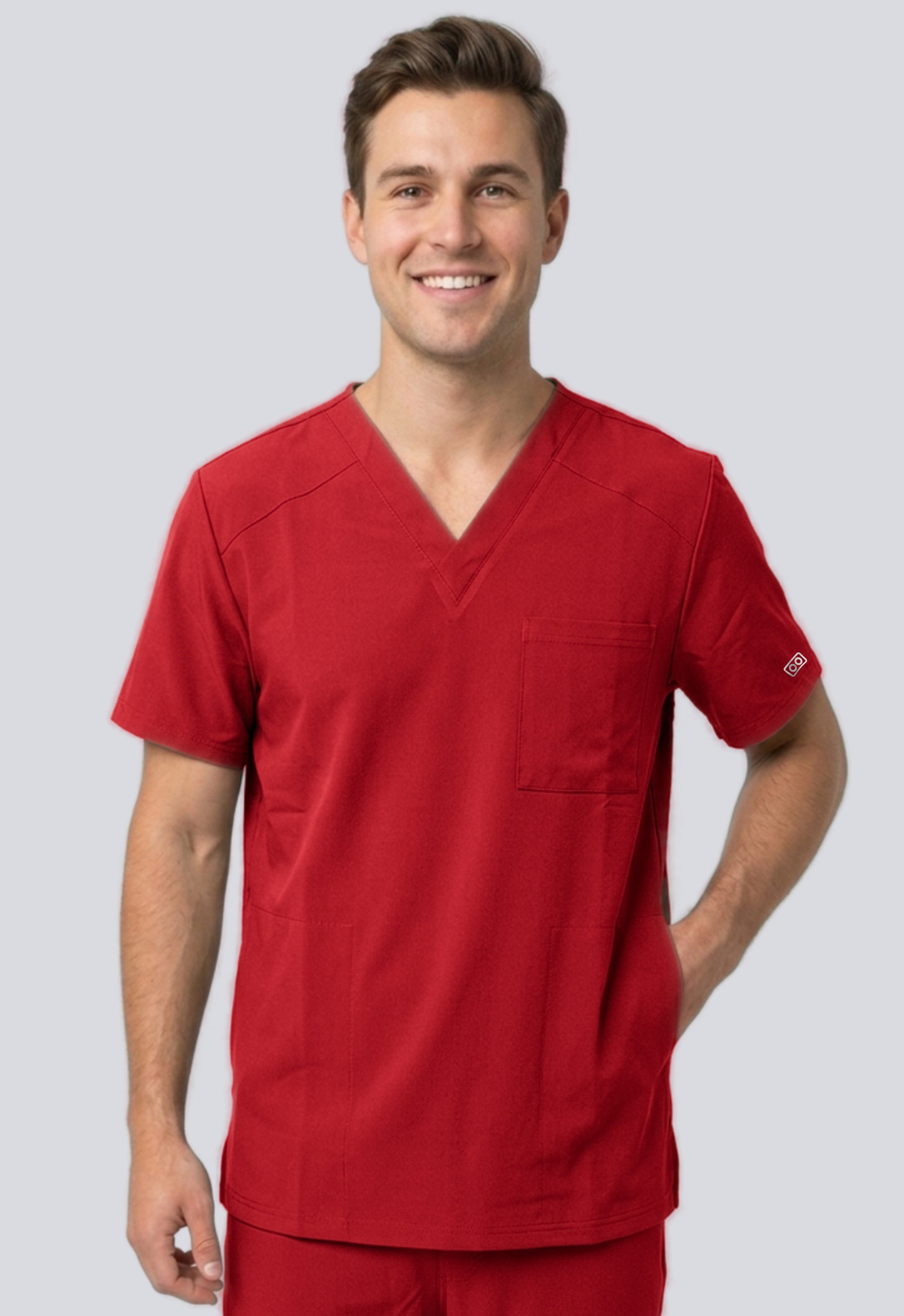 Polera Clínica Hombre Quantum 1538
