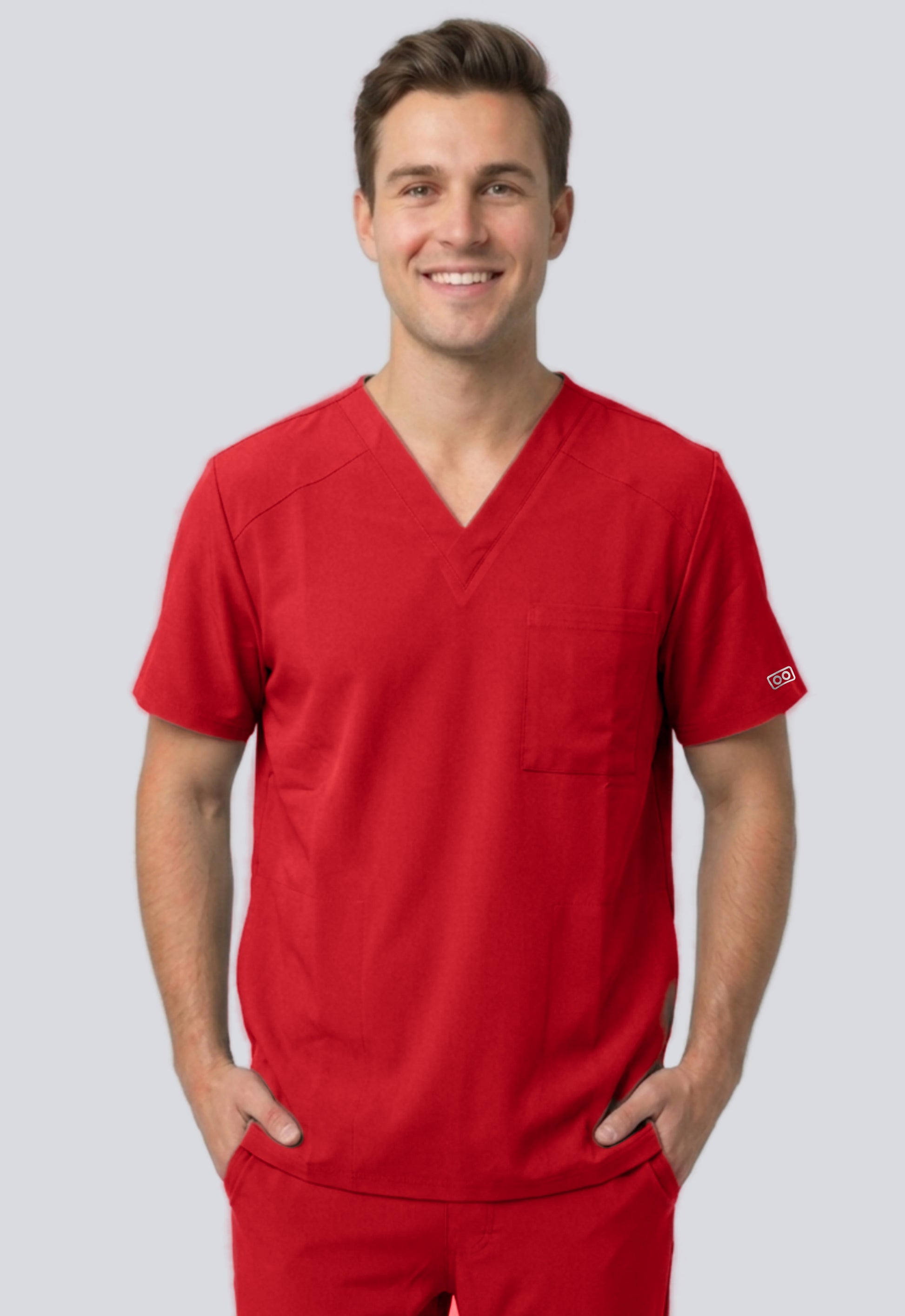 Polera Clínica Hombre Quantum 1538