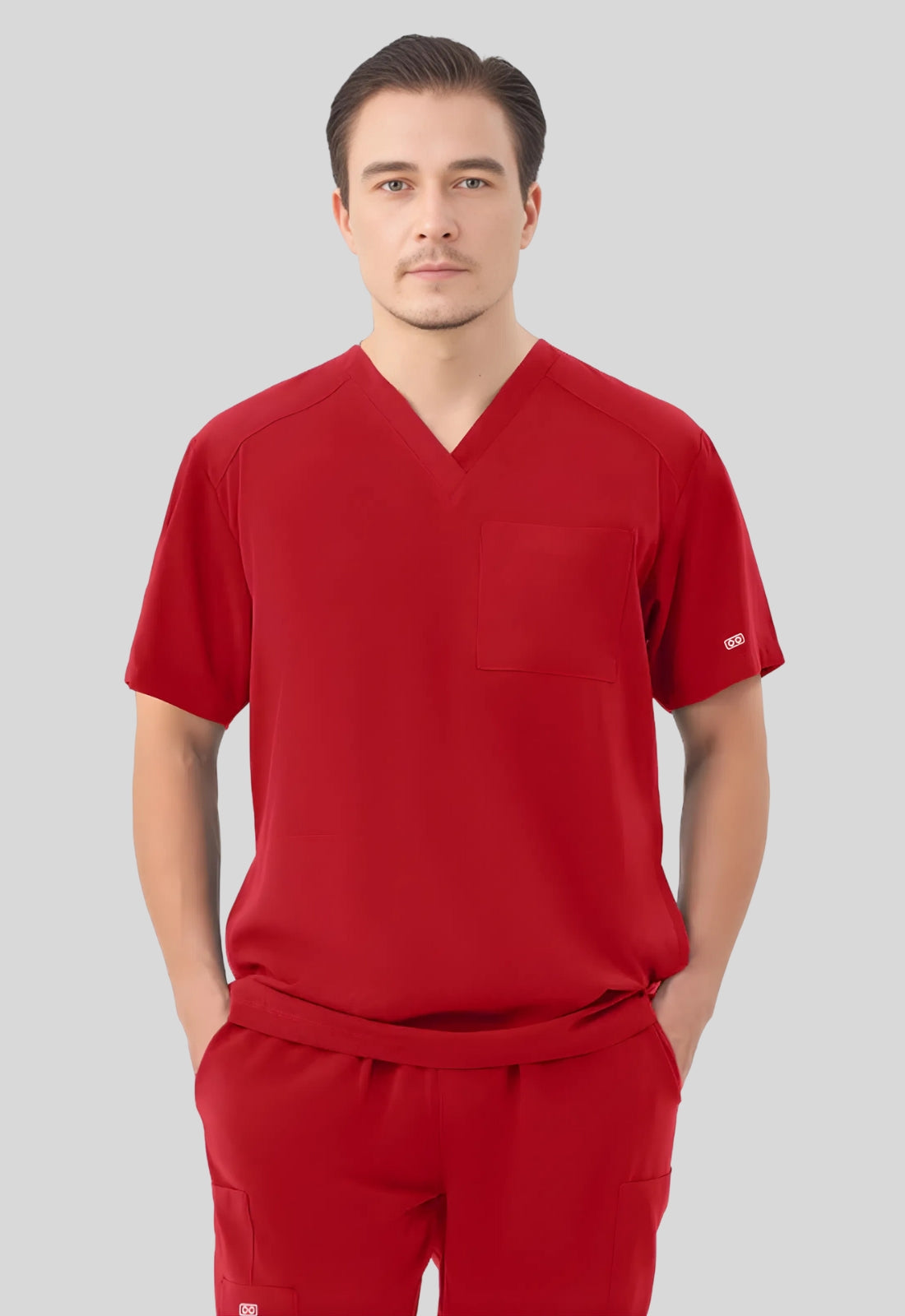 Polera Clínica Hombre Quantum 1538