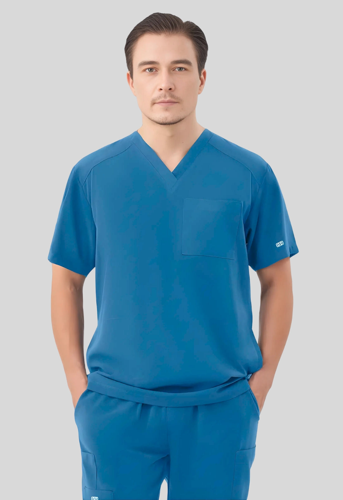 Polera Clínica Hombre Quantum 1538