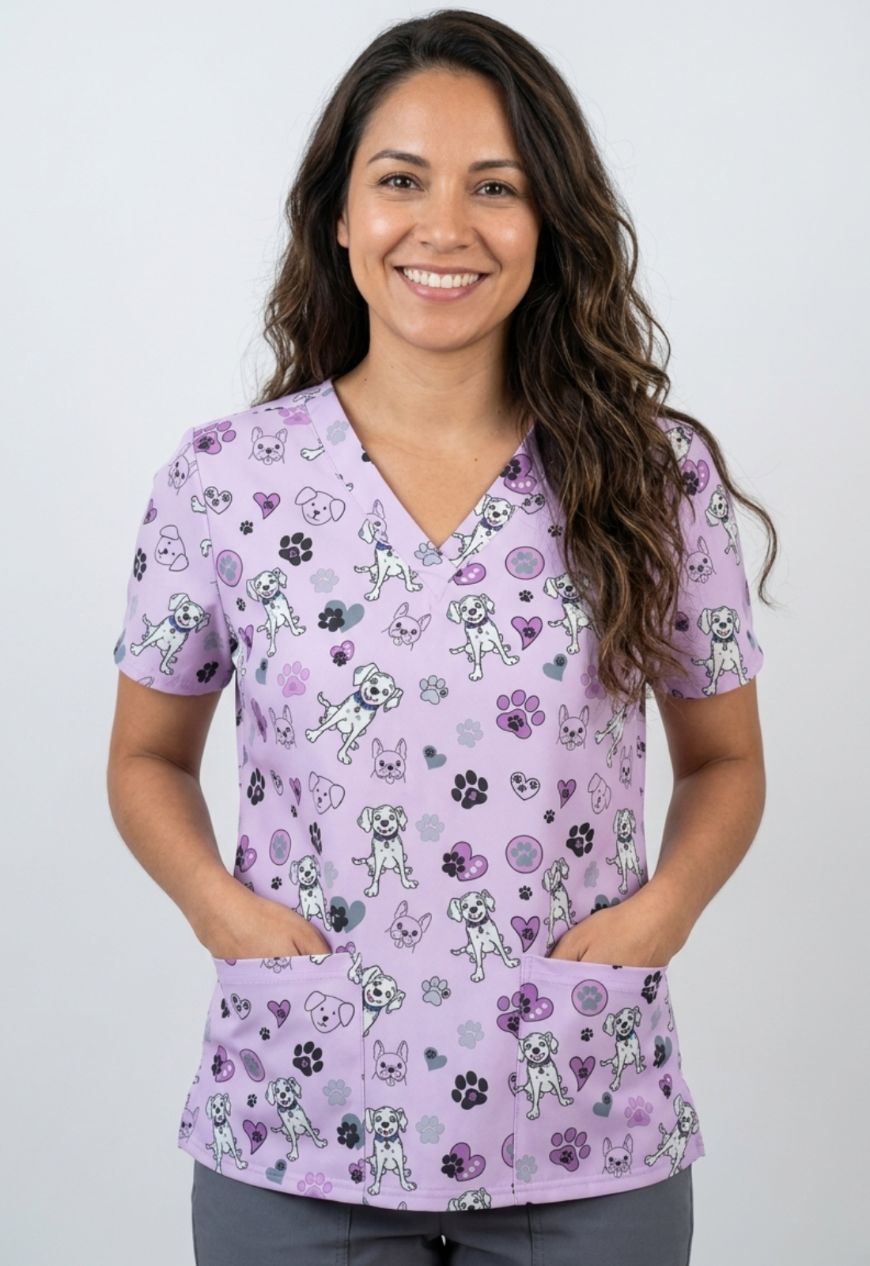 Polera Clínica Estampada Mujer GT 1972