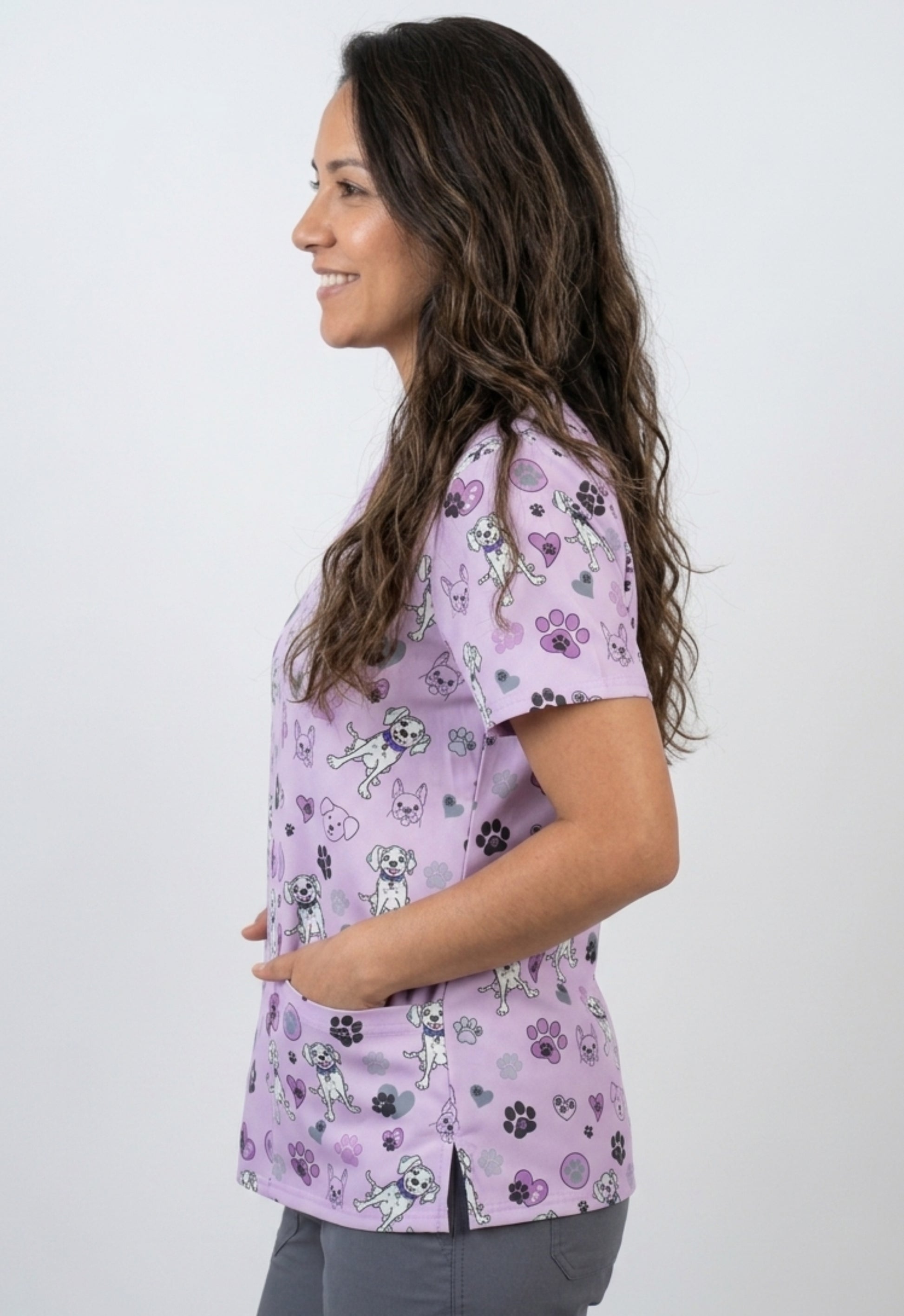 Polera Clínica Estampada Mujer GT 1972