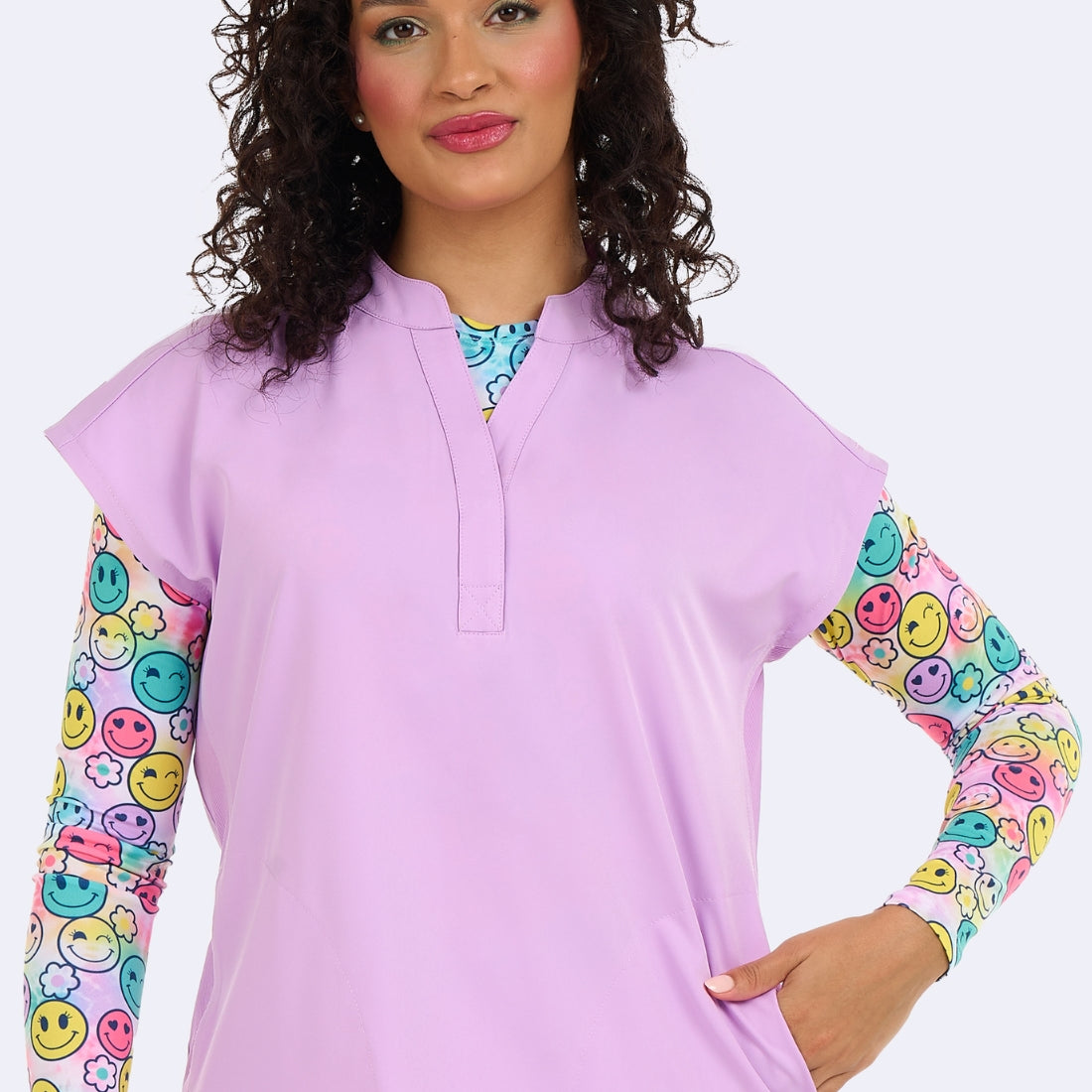 Polera Clínica Mujer Ava Therese 1176 Sugar Plum