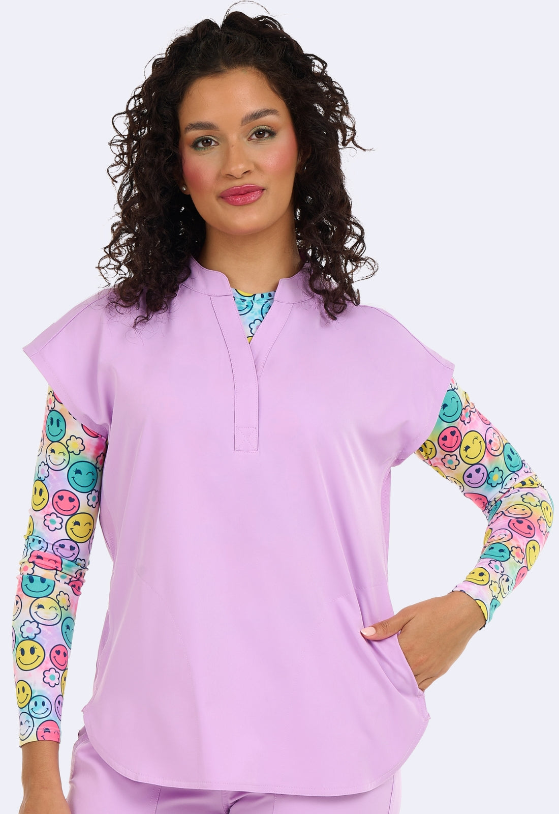 Polera Clínica Mujer Ava Therese 1176 Sugar Plum