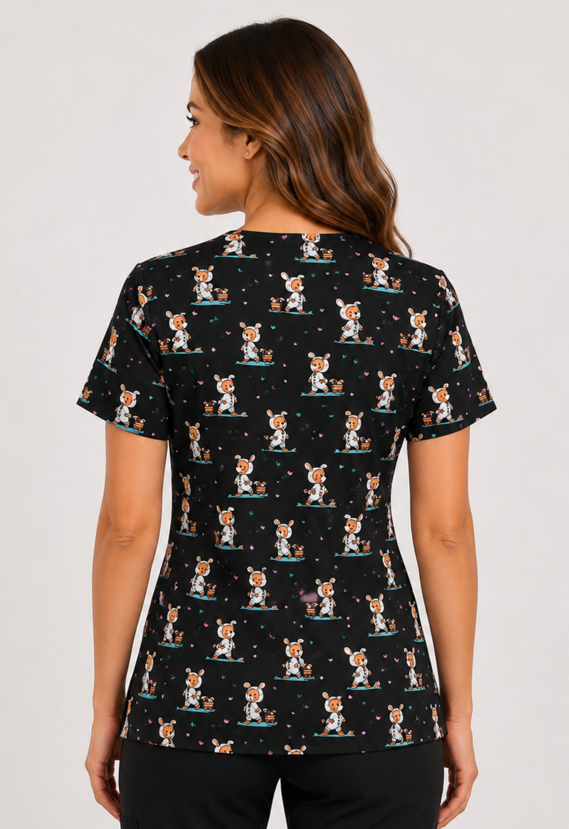 Polera Clínica Estampada Mujer GT 2016