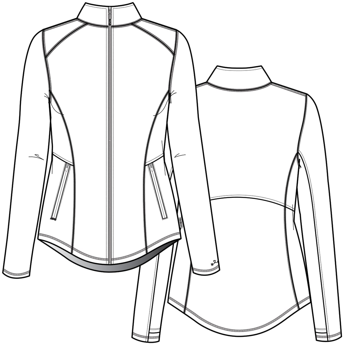Chaqueta Mujer Ava Therese 2023 Azul Marino