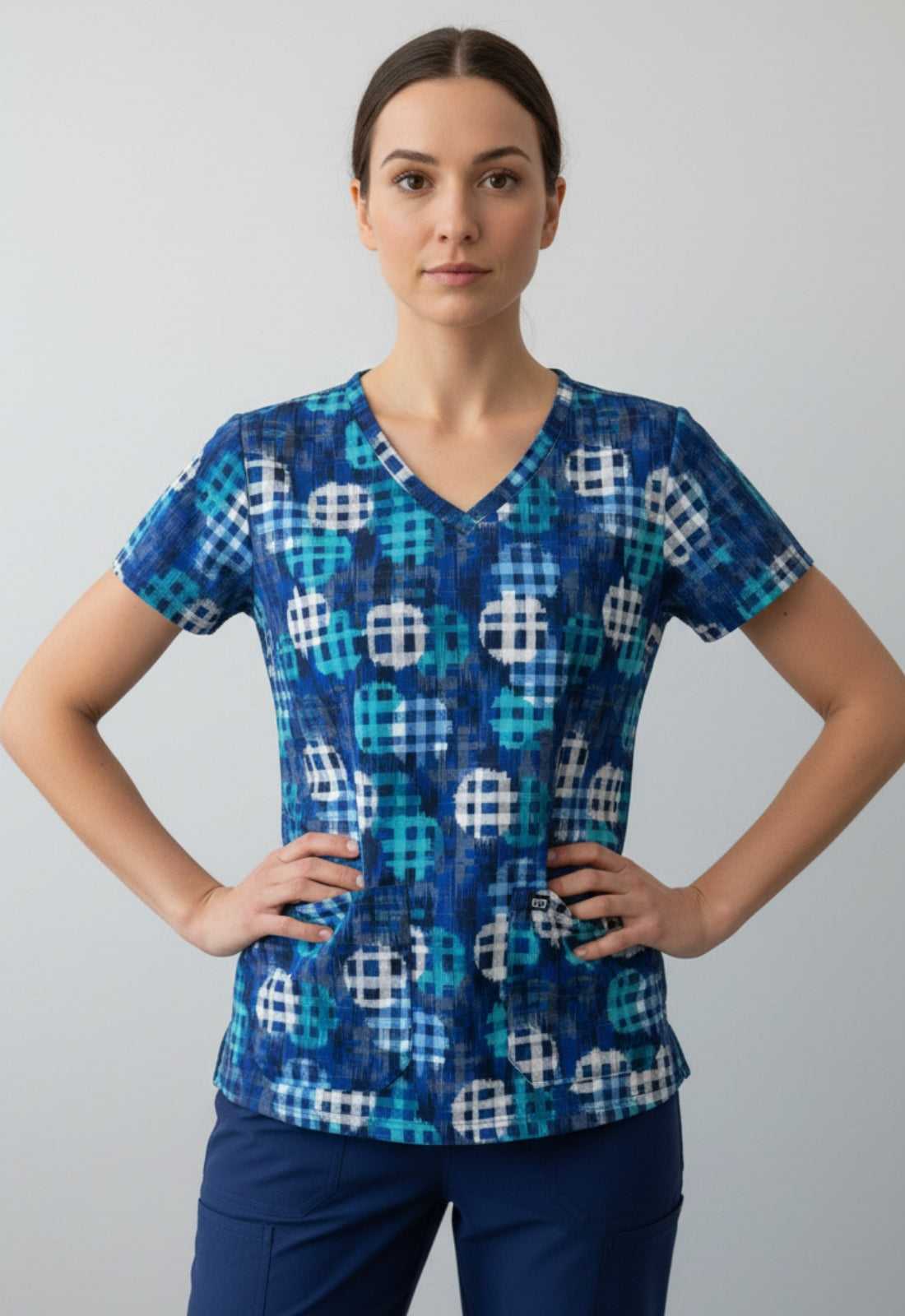 Polera Clínica Estampada Koi Next Gen 1029PR MLP