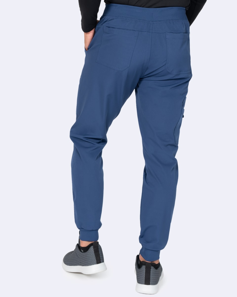 Pantalón Clínico Jogger Hombre Zavaté 3029 Azul Marino