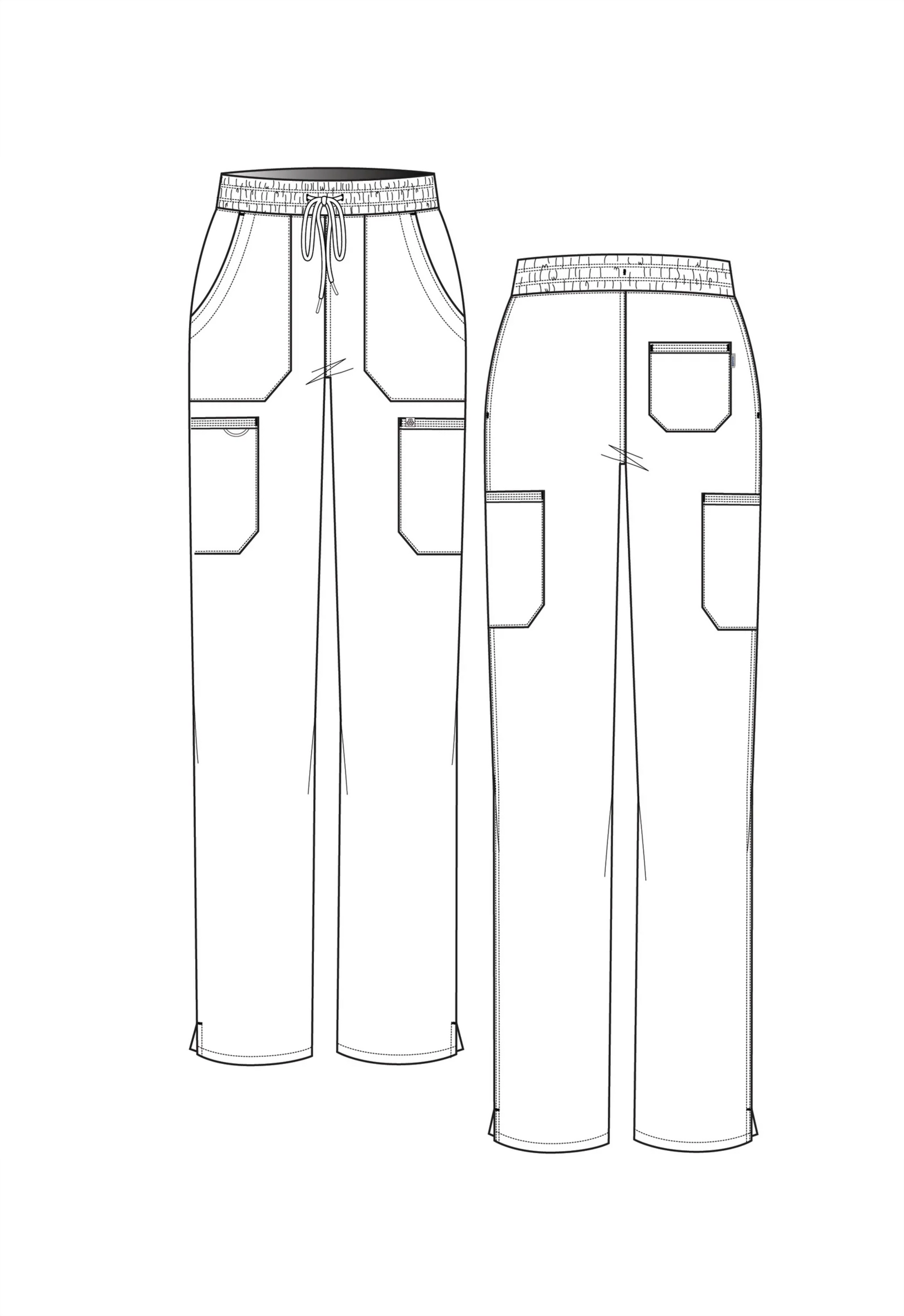 Pantalón Clínico Mujer Studio 3063 Orquídea