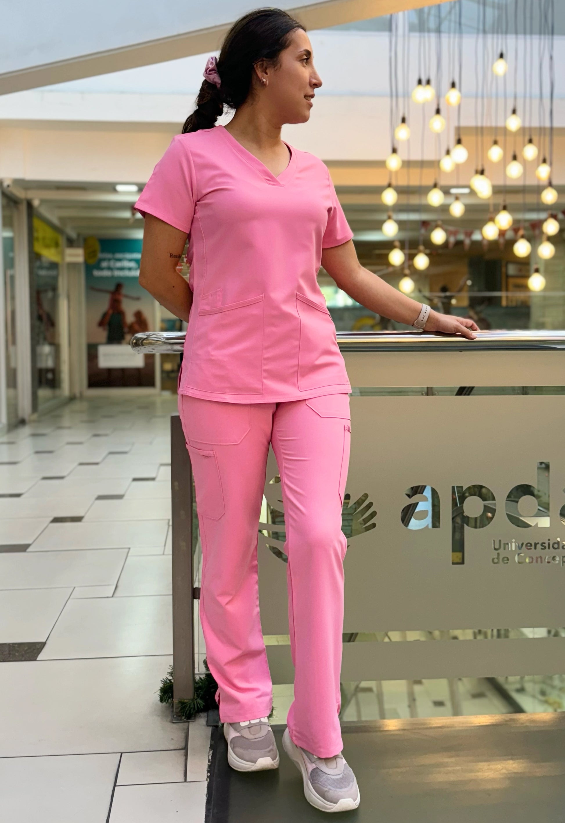 Pantalón Clínico Mujer Studio 3063 Rosado Limonada