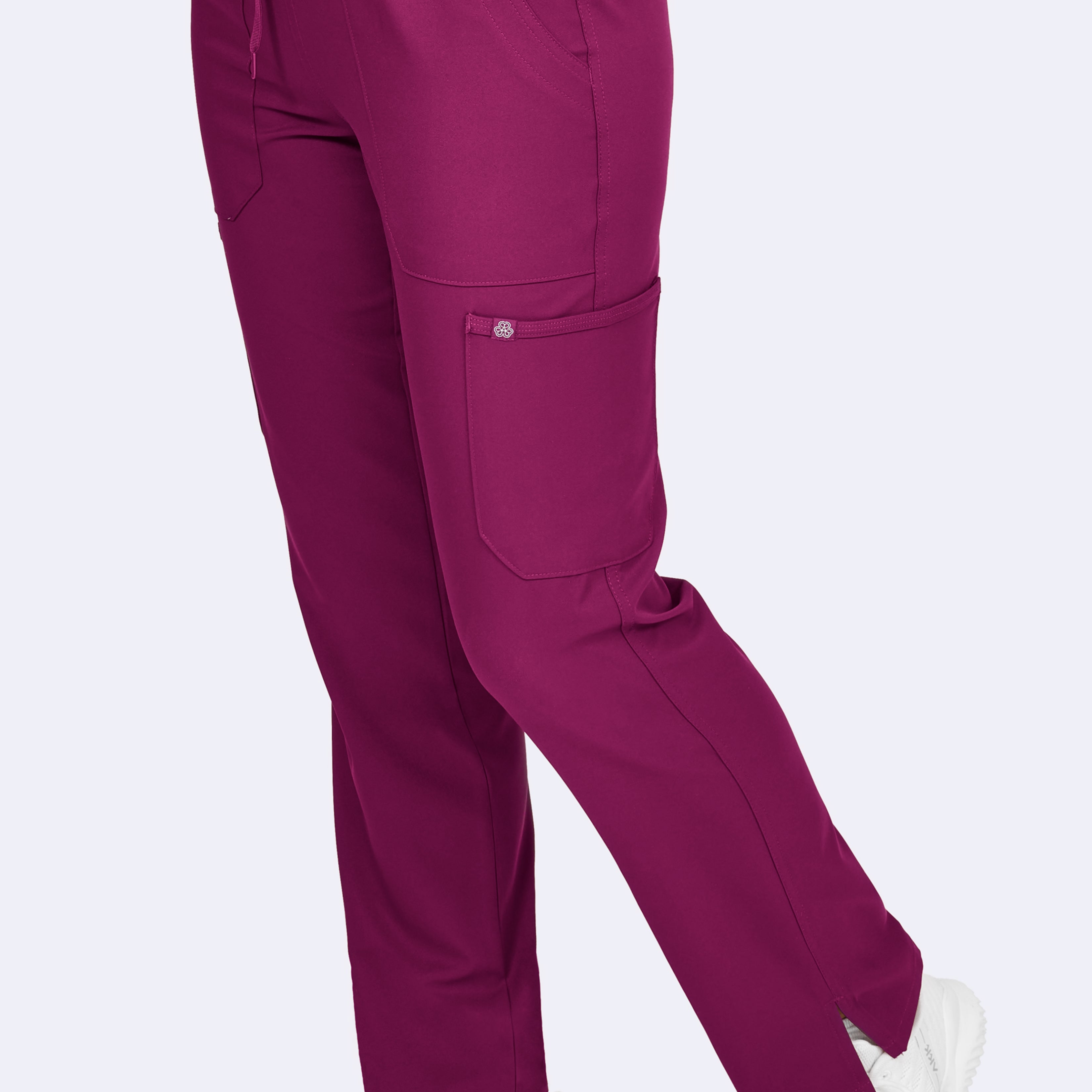 Pantalón Clínico Mujer Studio 3063 Burdeo