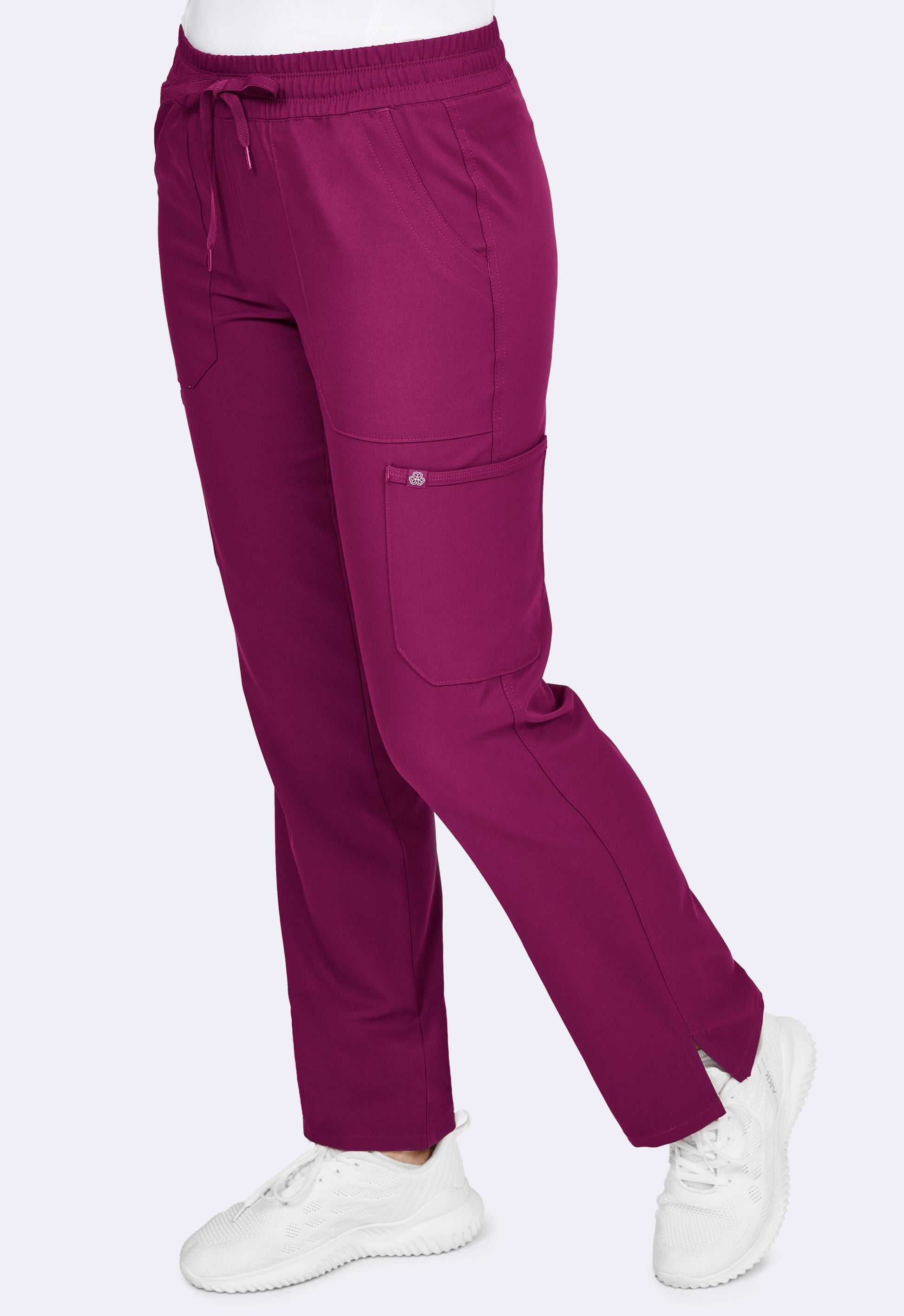 Pantalón Clínico Mujer Studio 3063 Burdeo