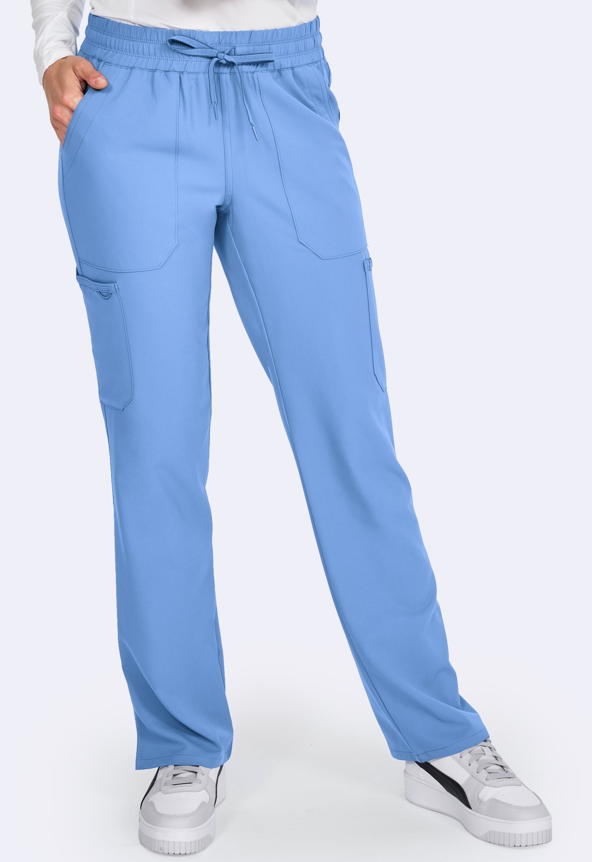 Pantalón Clínico Mujer Studio 3063 Celeste