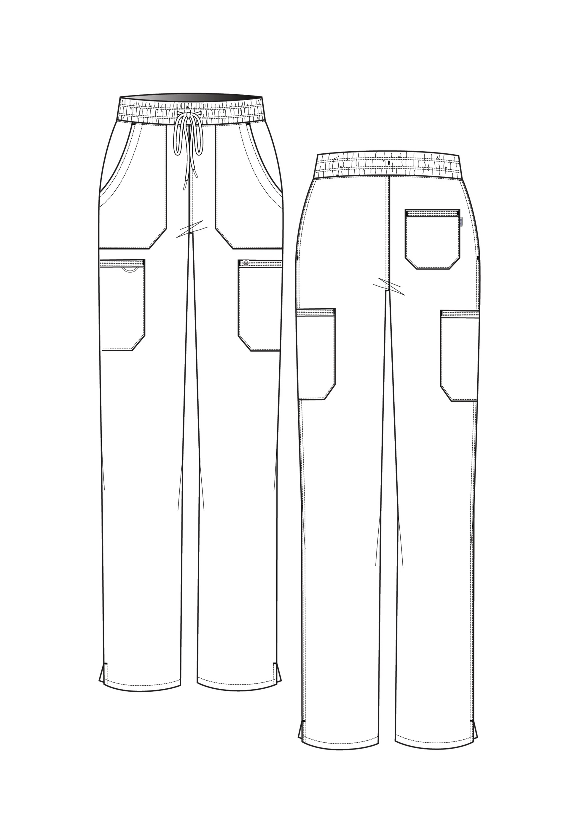 Pantalón Clínico Mujer Studio 3063 Negro