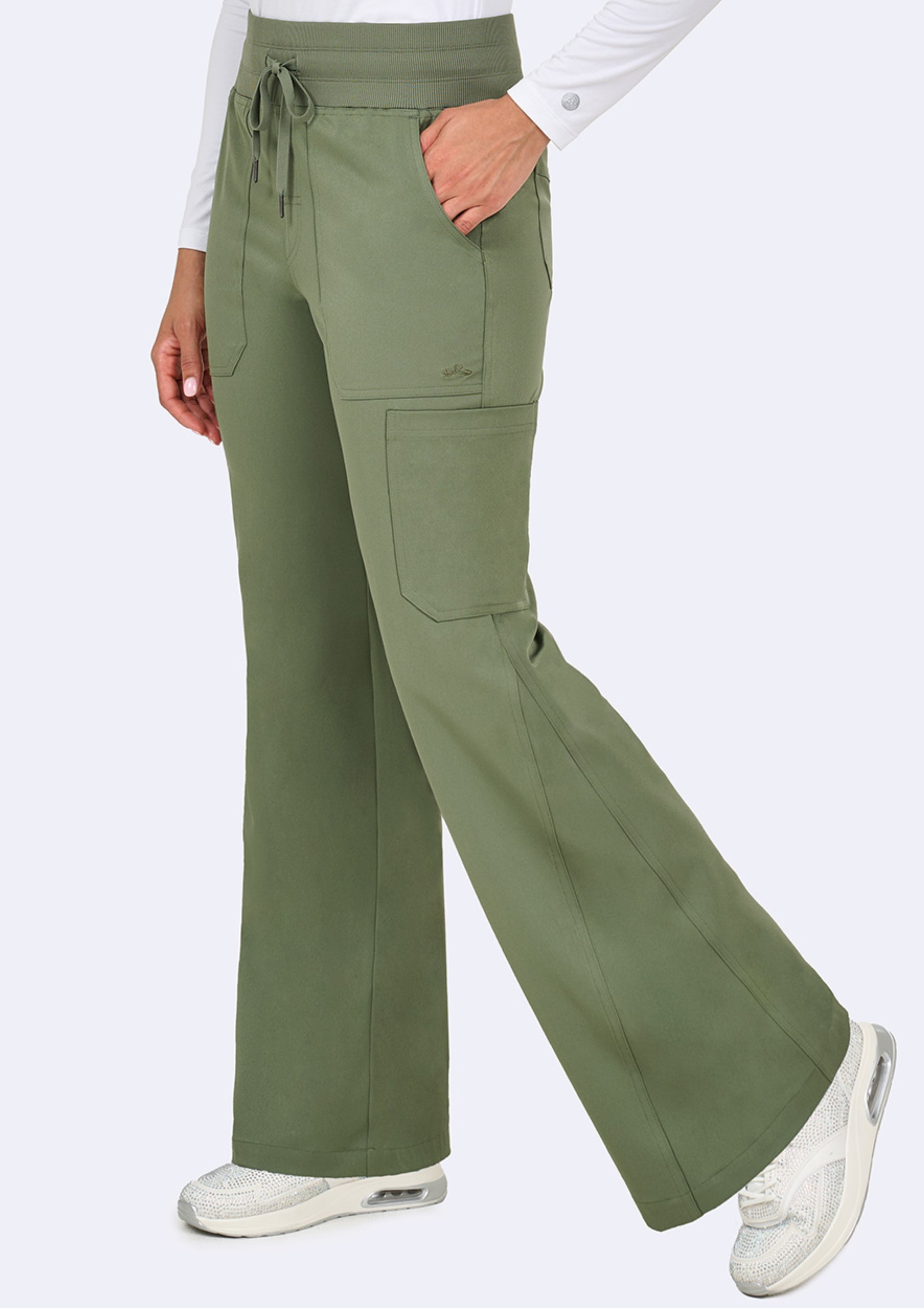 Pantalón Clínico Mujer de Piernas Anchas Ava Therese 3085