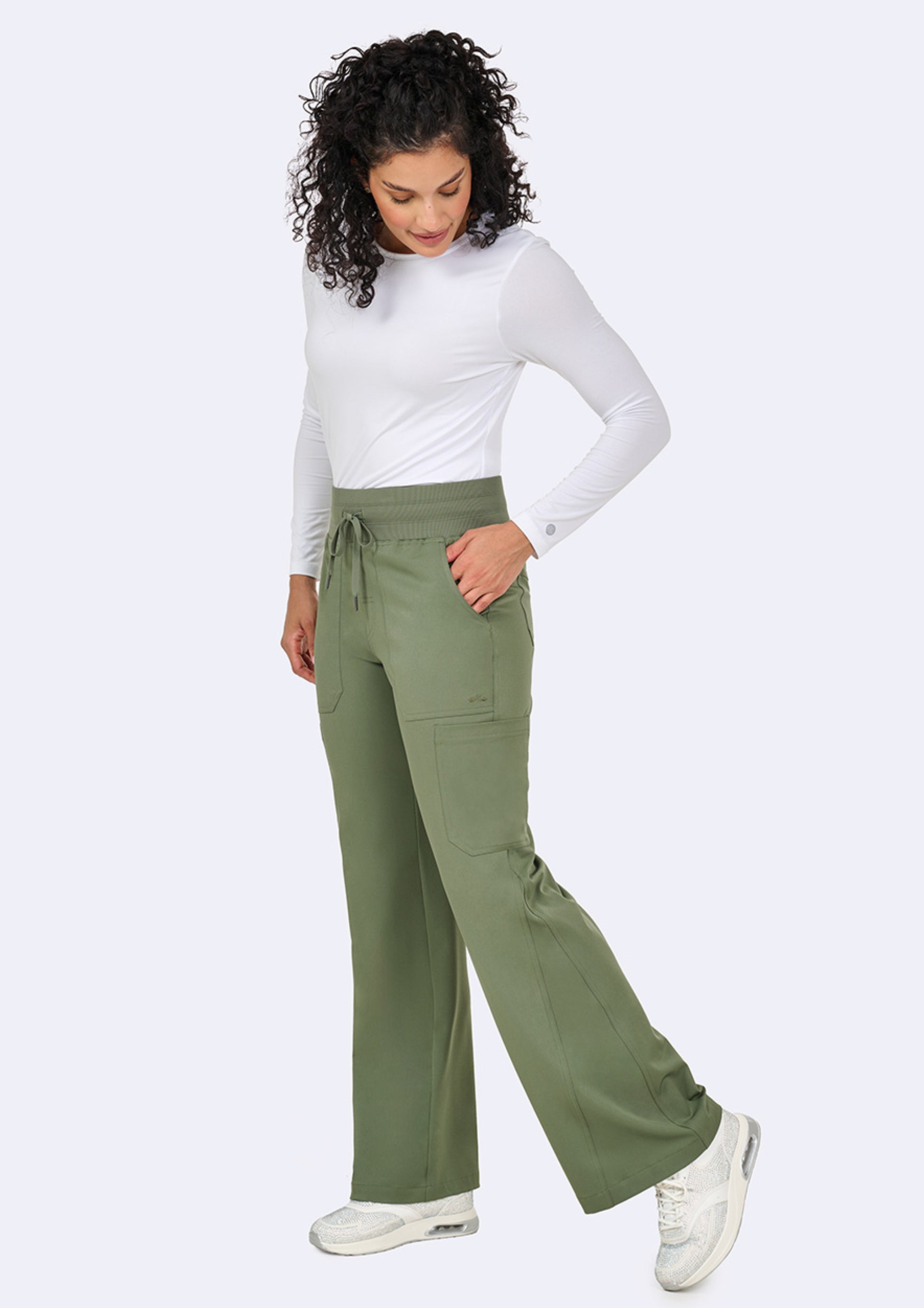 Pantalón Clínico Mujer de Piernas Anchas Ava Therese 3085