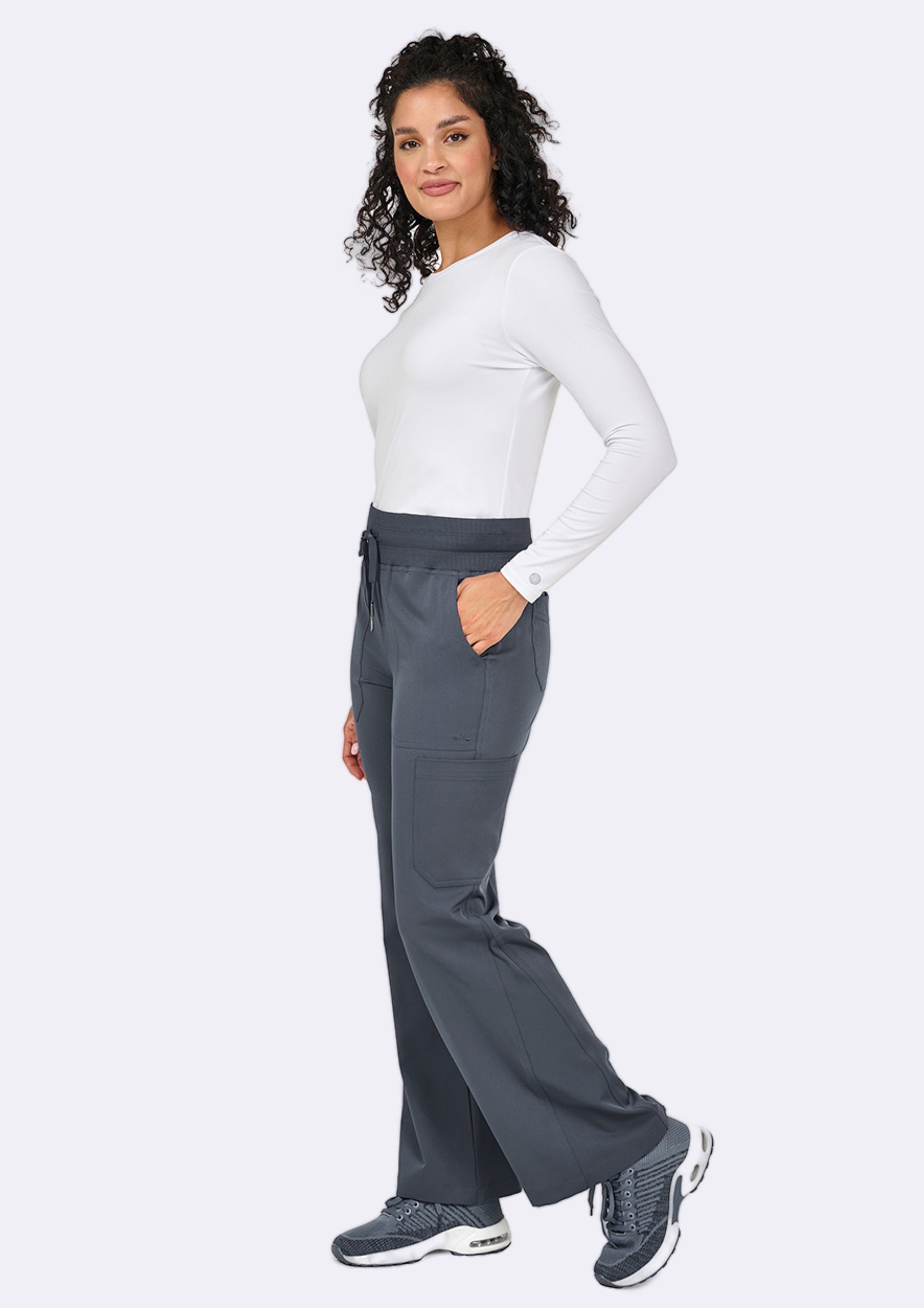 Pantalón Clínico Mujer de Piernas Anchas Ava Therese 3085