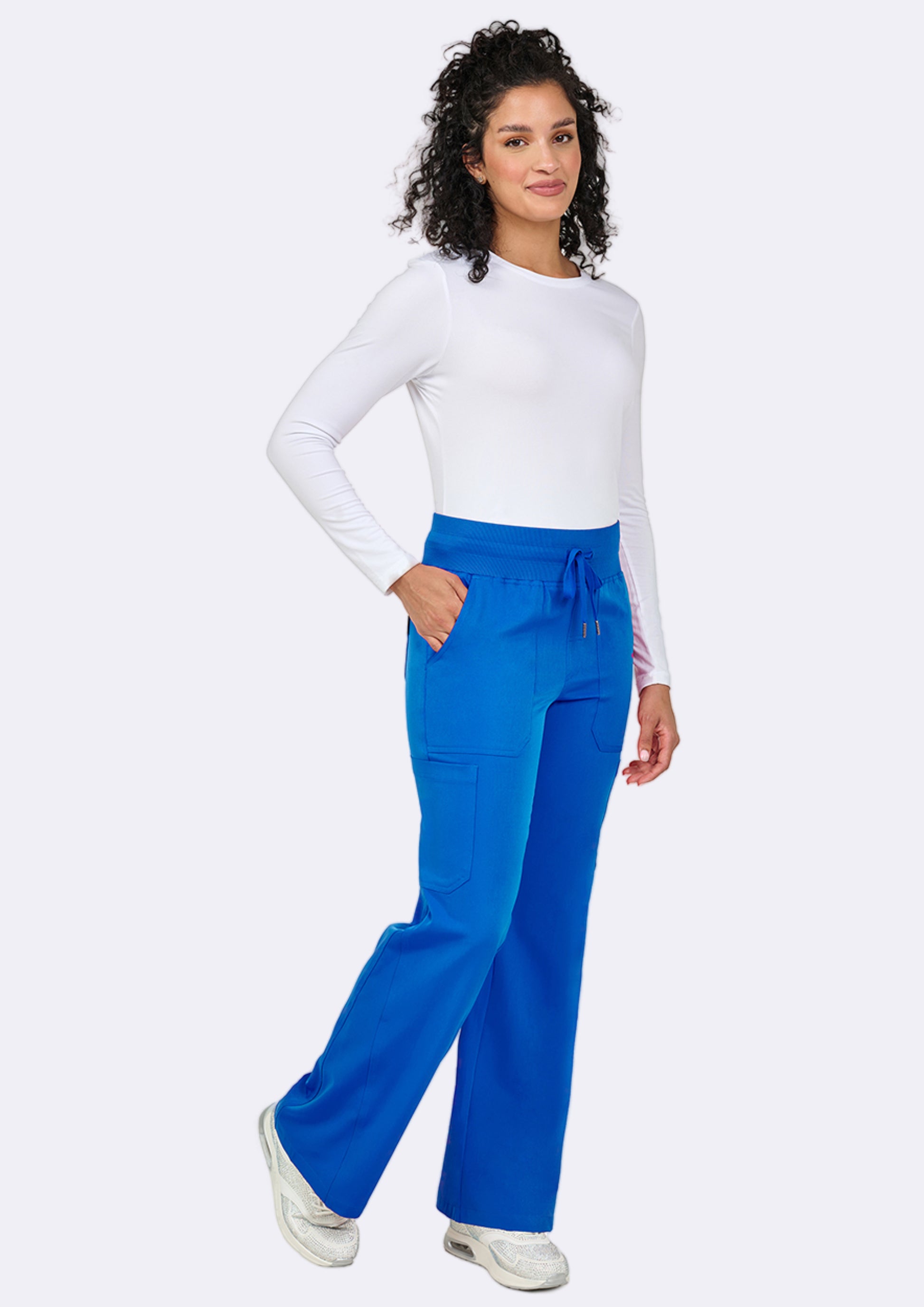 Pantalón Clínico Mujer de Piernas Anchas Ava Therese 3085