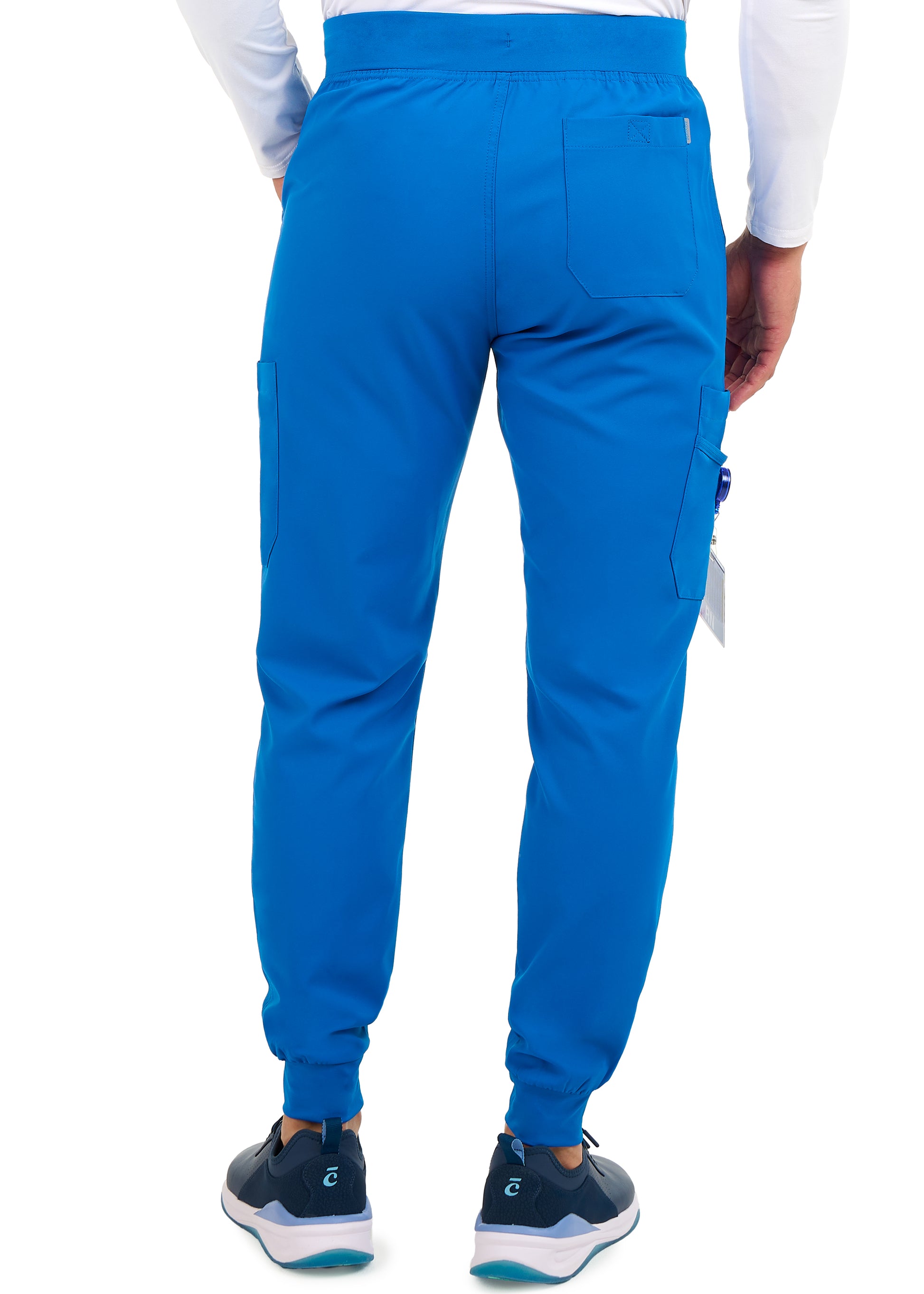 Pantalón Clínico Jogger Hombre Studio 3093 Azul Rey
