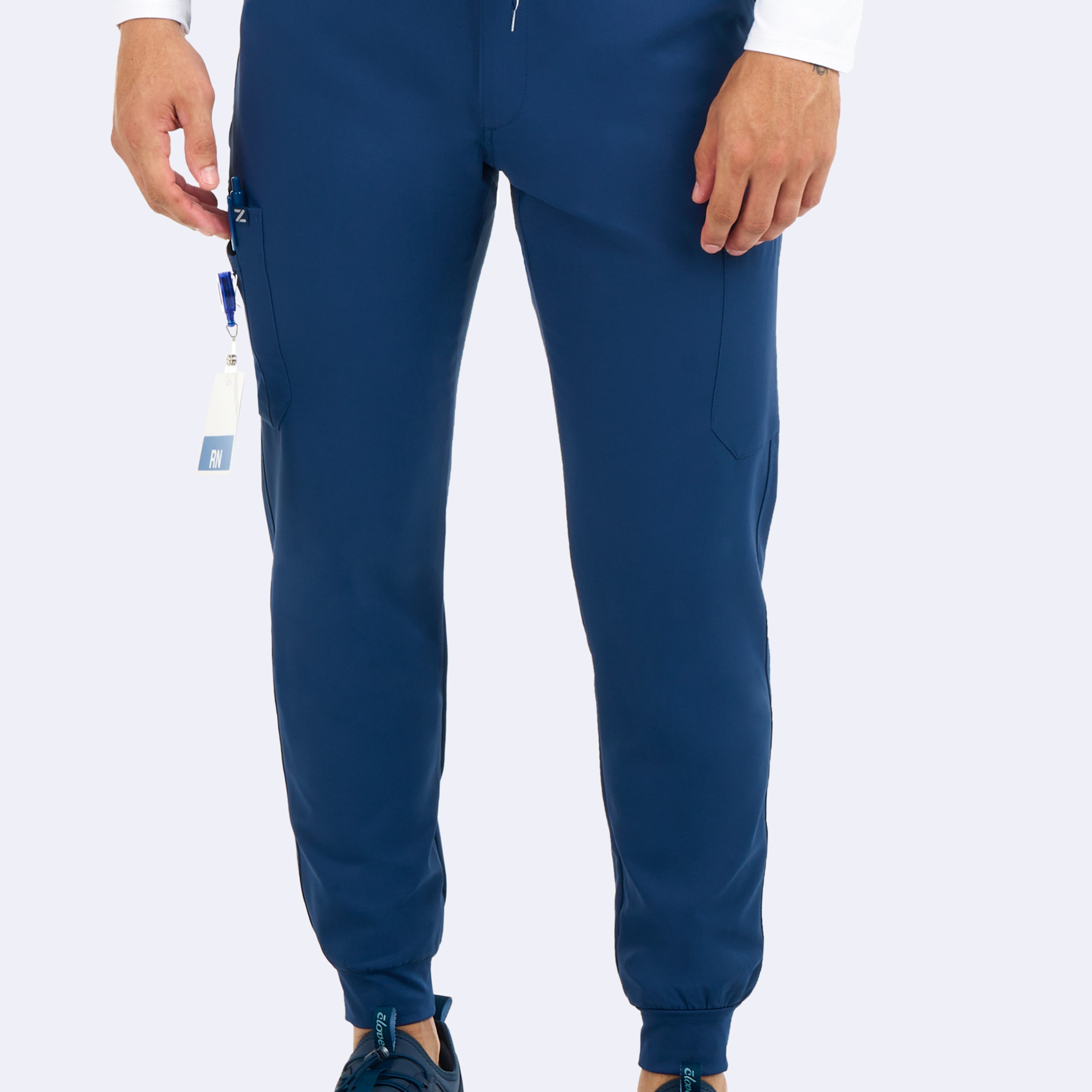 Pantalón Clínico Jogger Hombre Studio 3093 Azul Marino