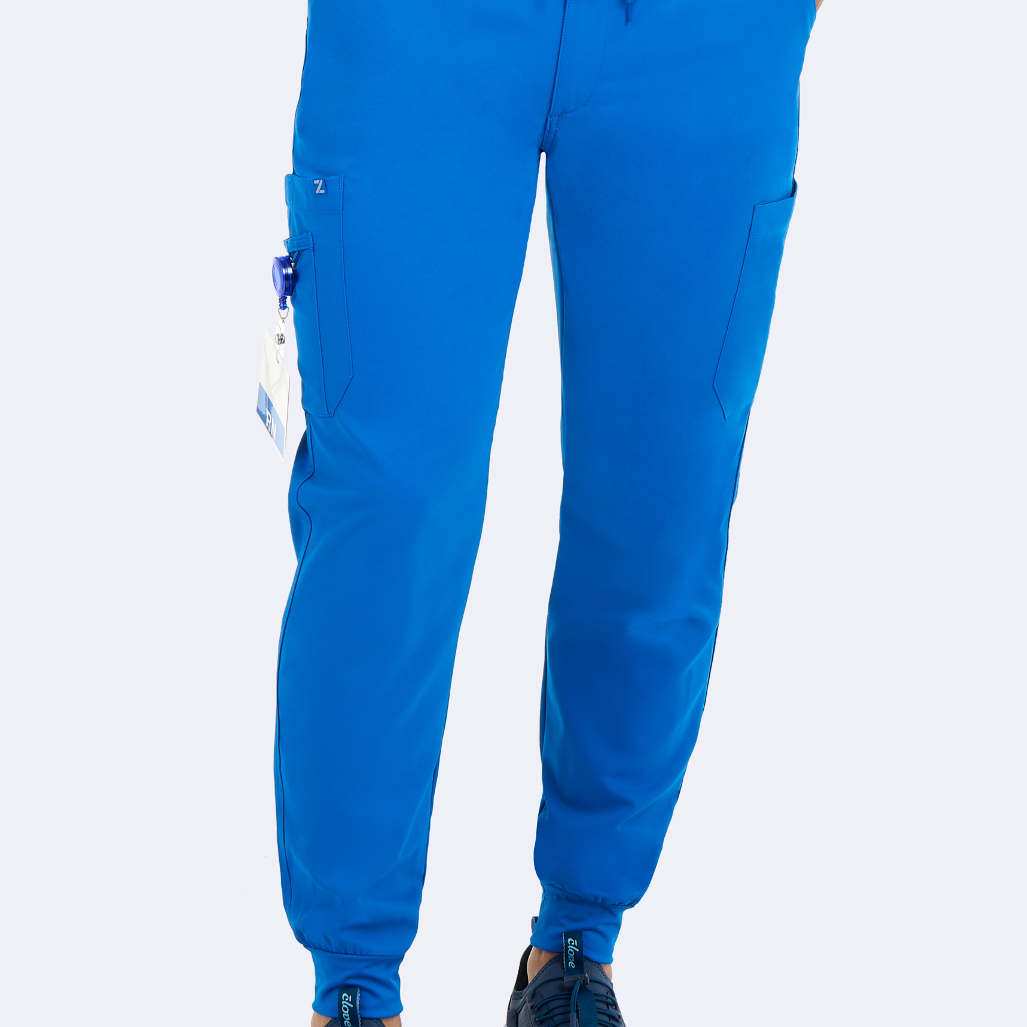 Pantalón Clínico Jogger Hombre Studio 3093 Azul Rey