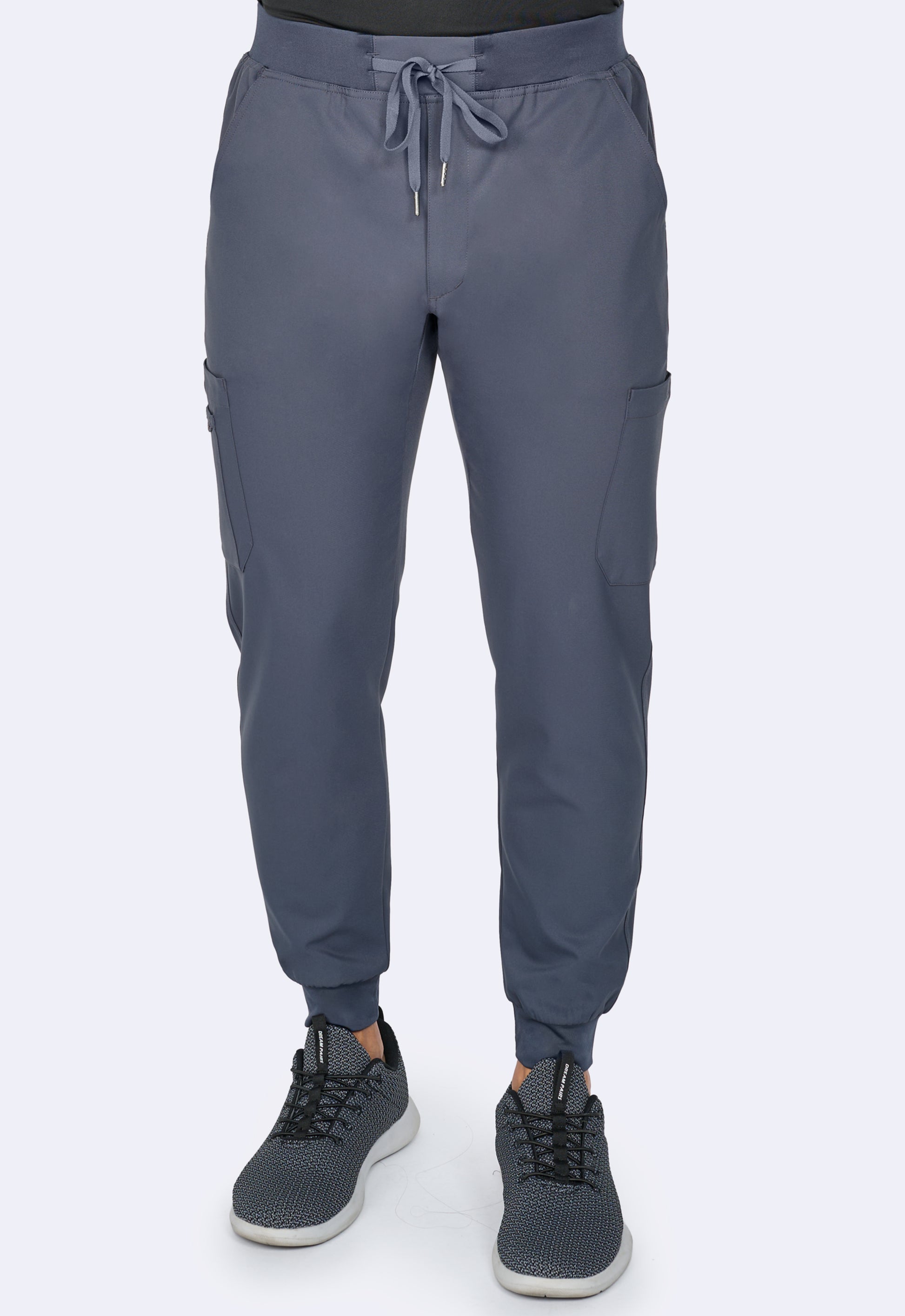 Pantalón Clínico Jogger Hombre Studio 3093 Plomo
