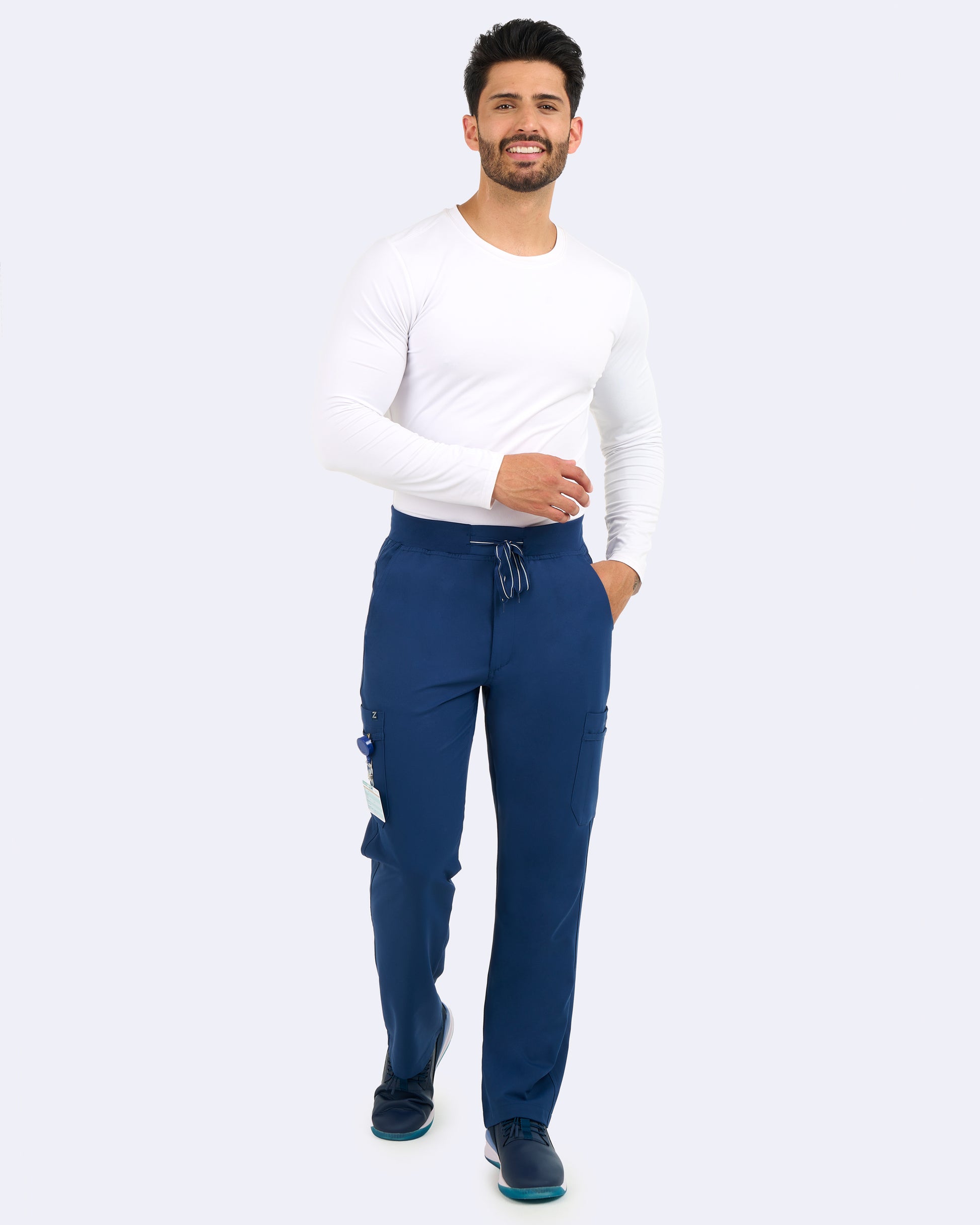 Pantalón Clínico Hombre Studio 3099 Azul Marino