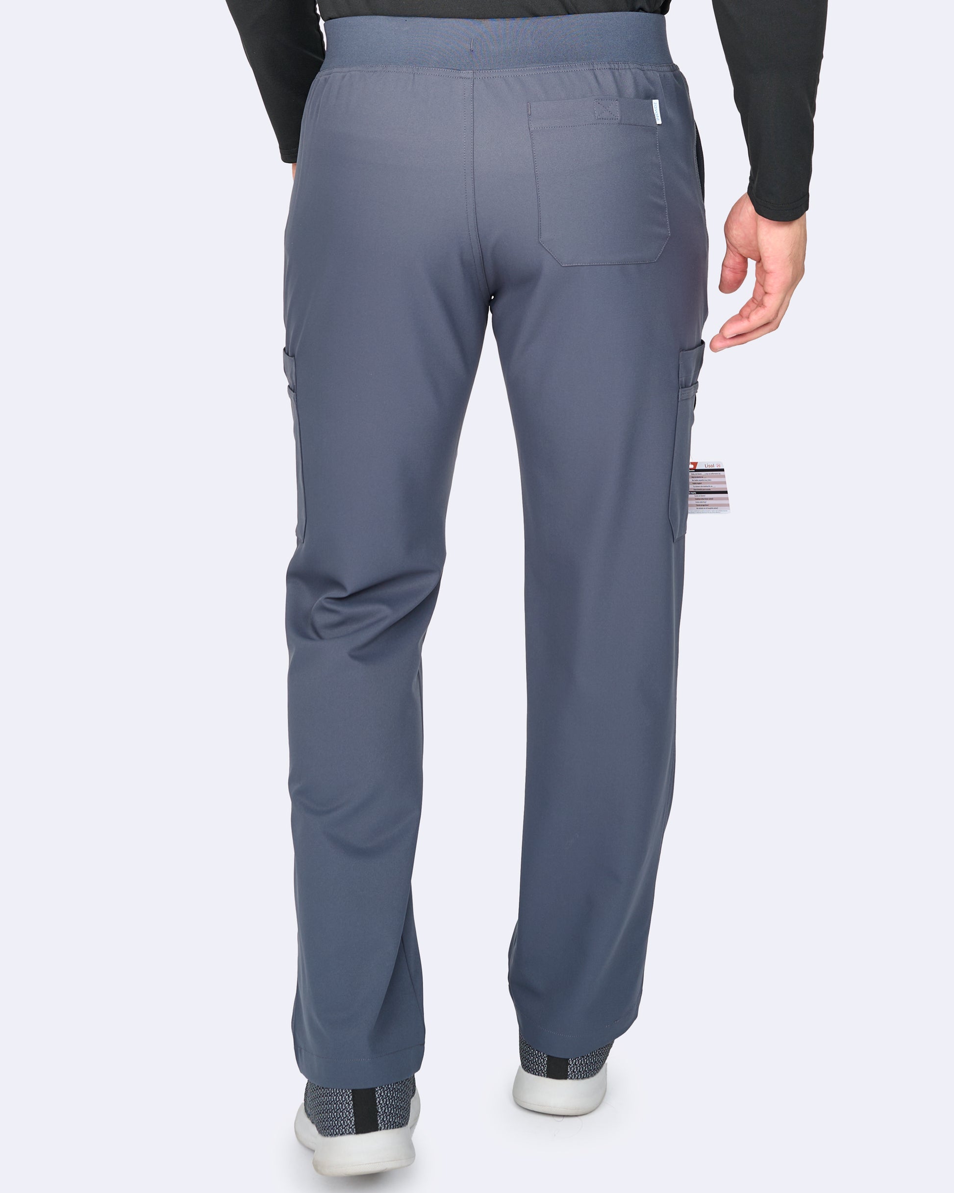 Pantalón Clínico Hombre Studio 3099 Plomo
