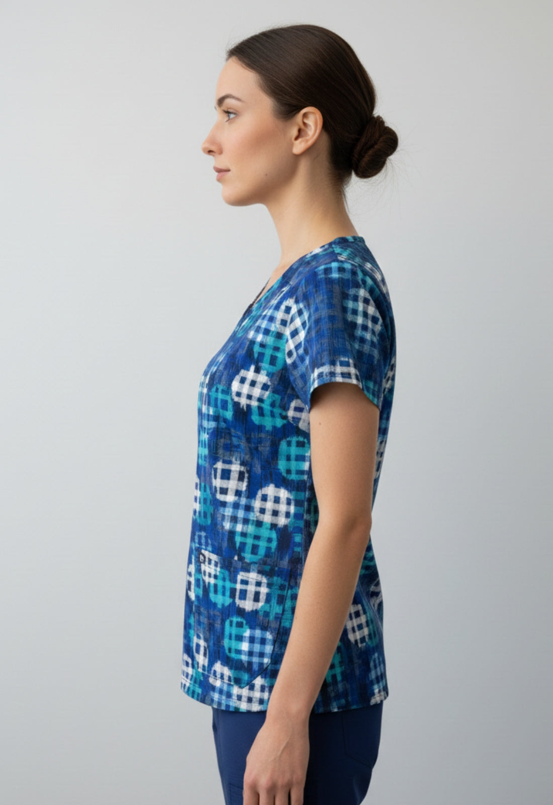 Polera Clínica Estampada Koi Next Gen 1029PR MLP