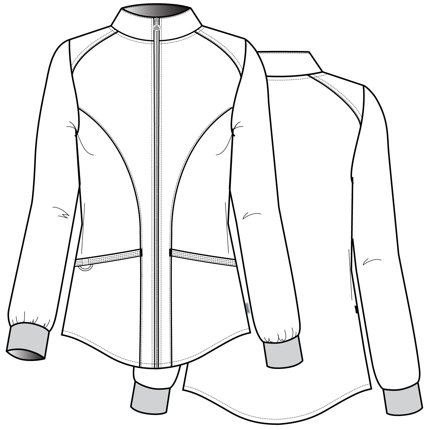 Chaqueta Clínica Mujer Studio 2056 Orquídea
