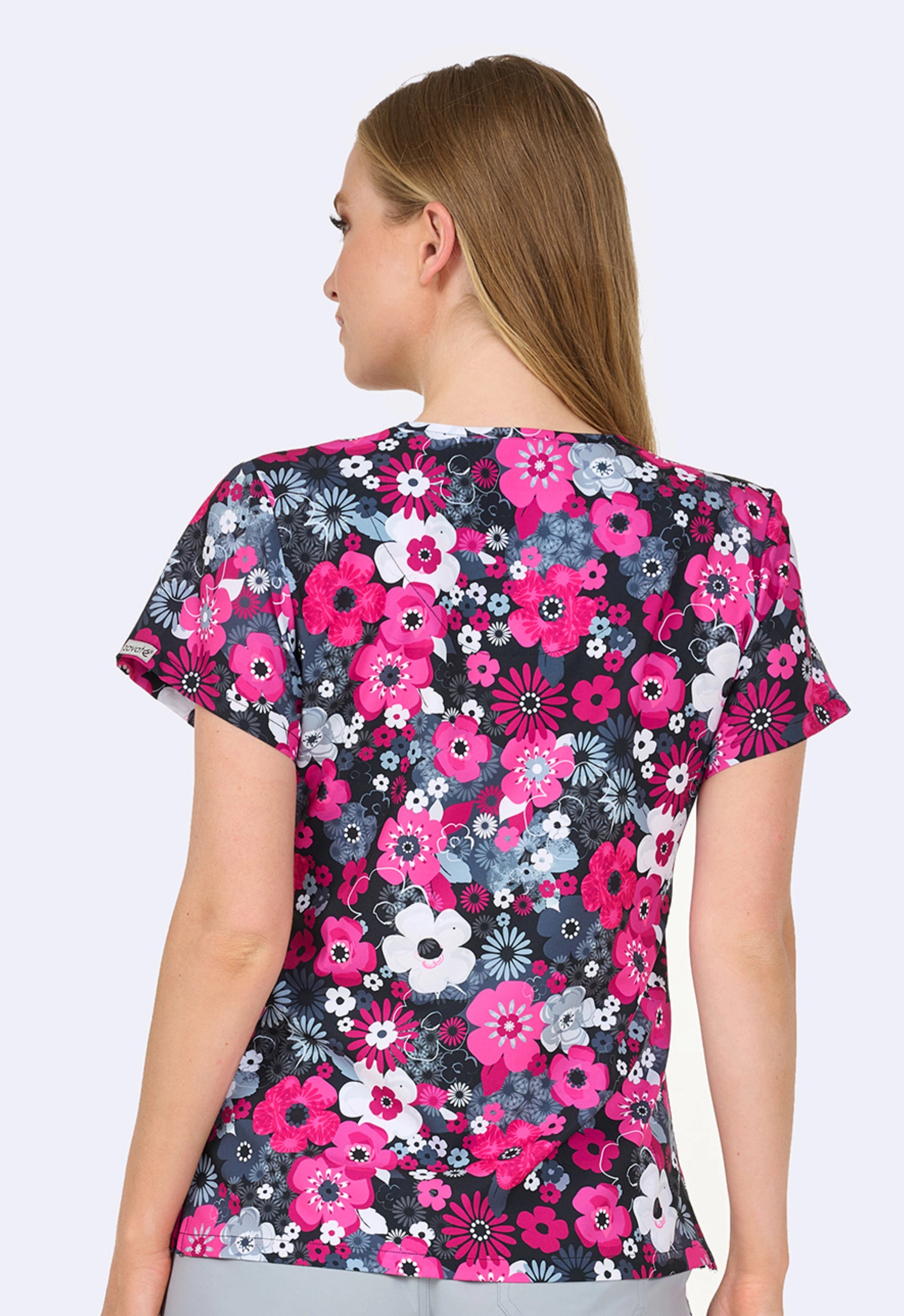 Polera Clínica Estampada Mujer 1054 FWPT