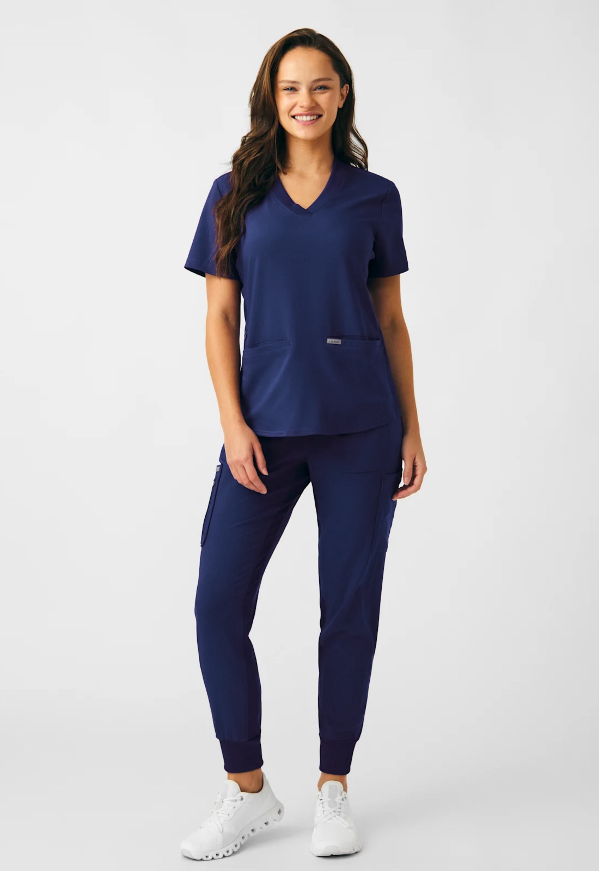 PANTALÓN CLÍNICO MUJER JOGGER FORWARD LB401 AZUL MARINO